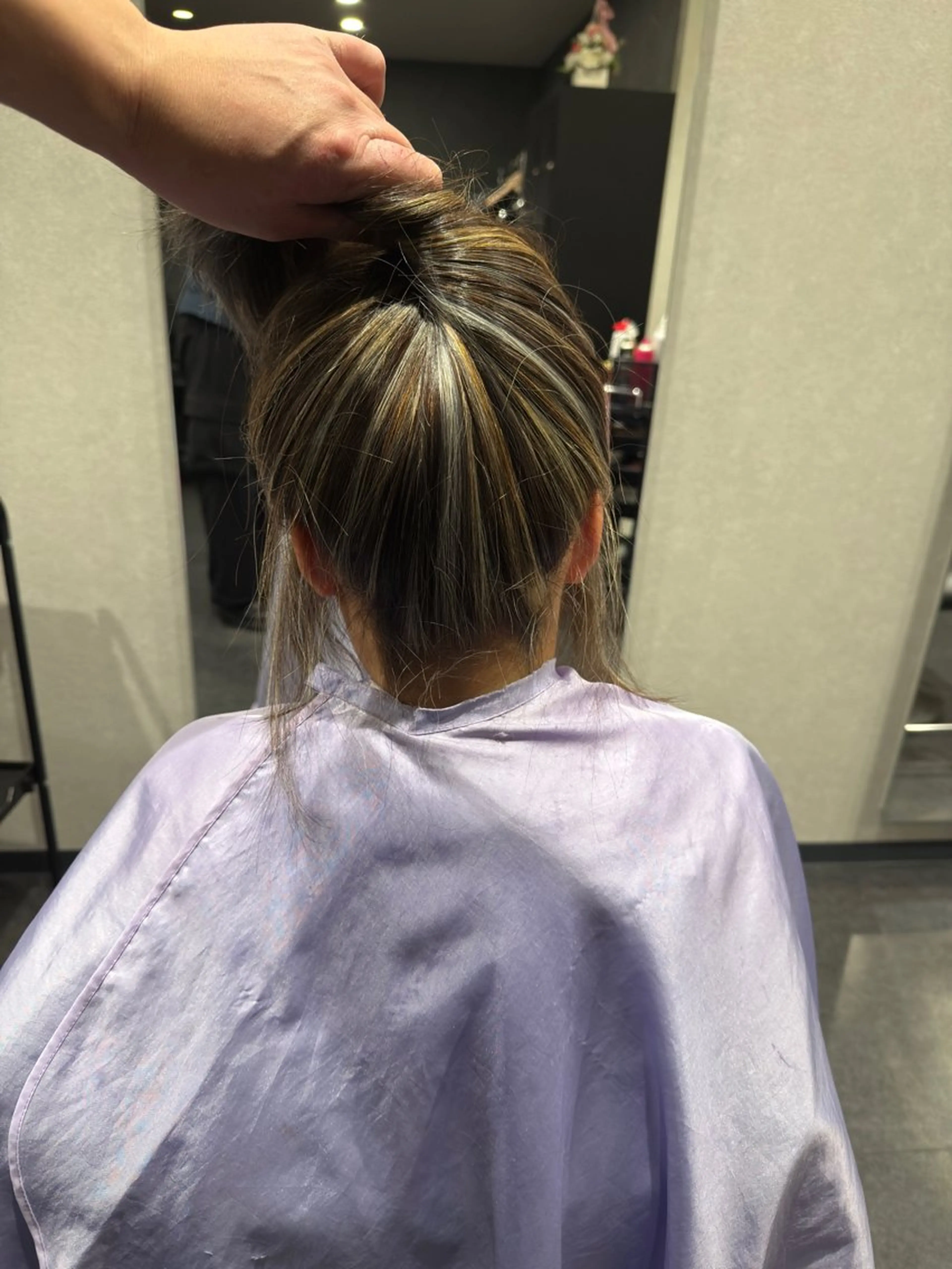 ロング ハイライト ロング 髪質改善⚡️カラー 🍀武久 誠🍀のヘアスタイル