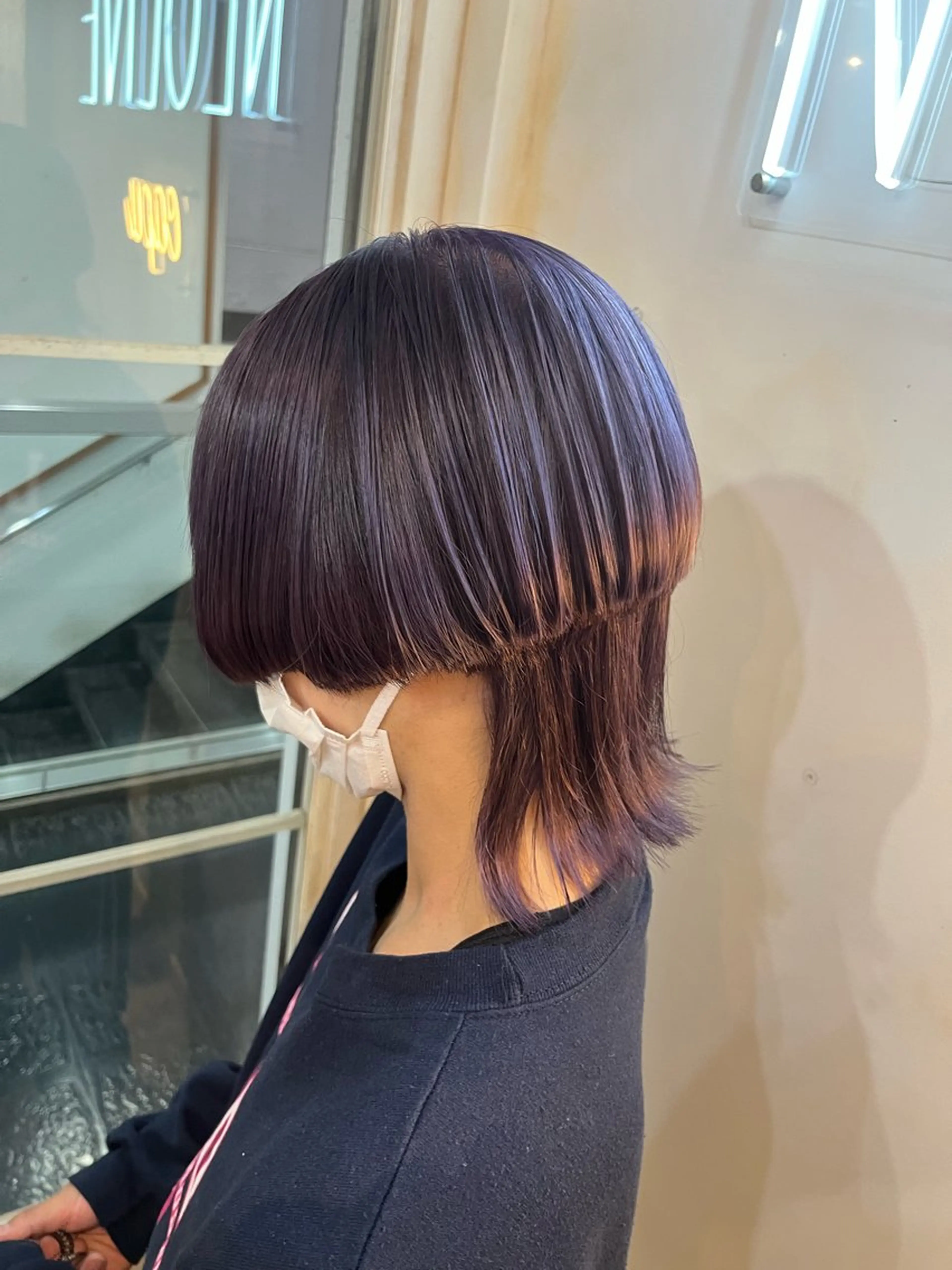 ミディアム カラー 🦕望月渉🦕 パーマ🌪️ブリーチのヘアスタイル