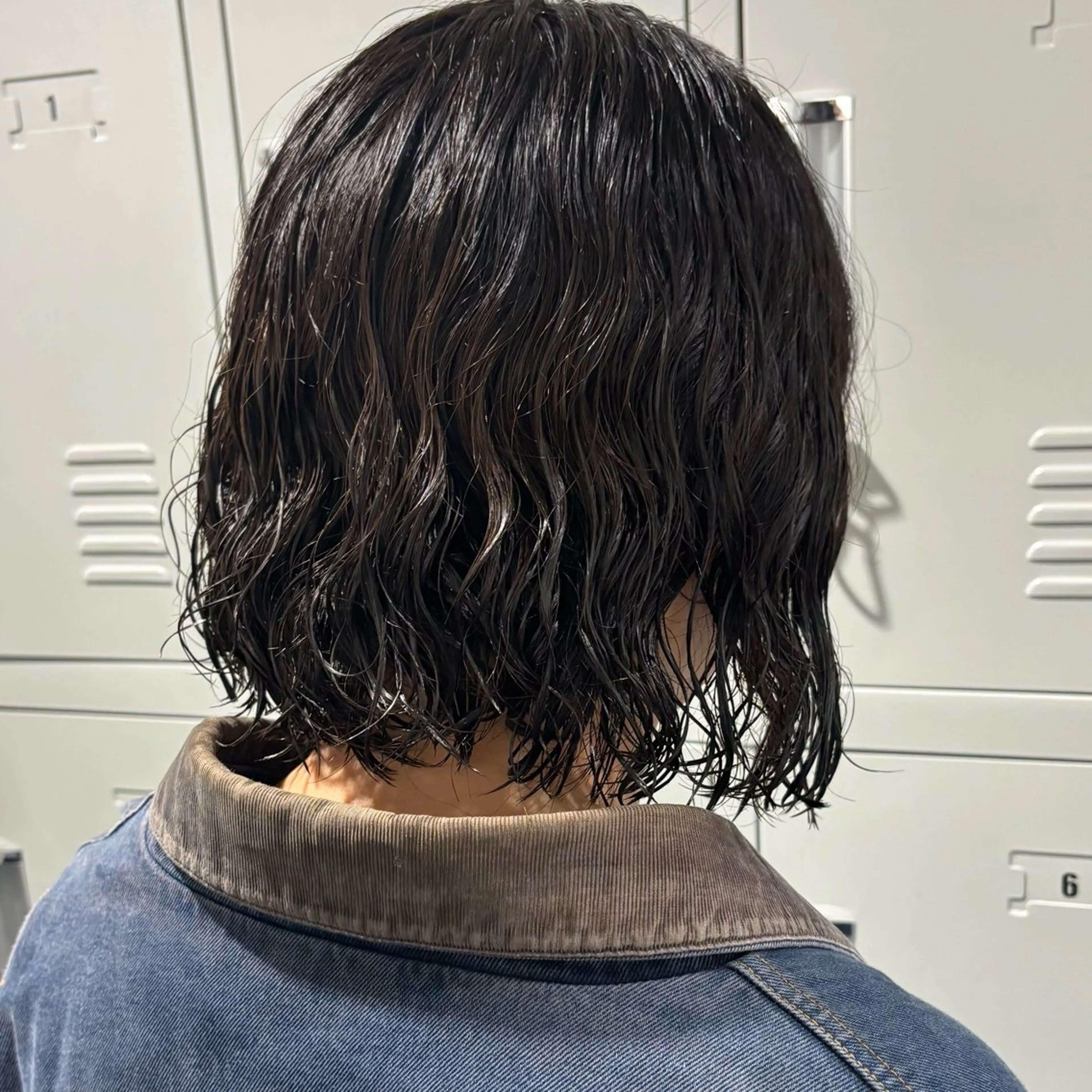 ショート パーマ 髪質改善ストレート /暖色カラー🎀🪞のヘアスタイル