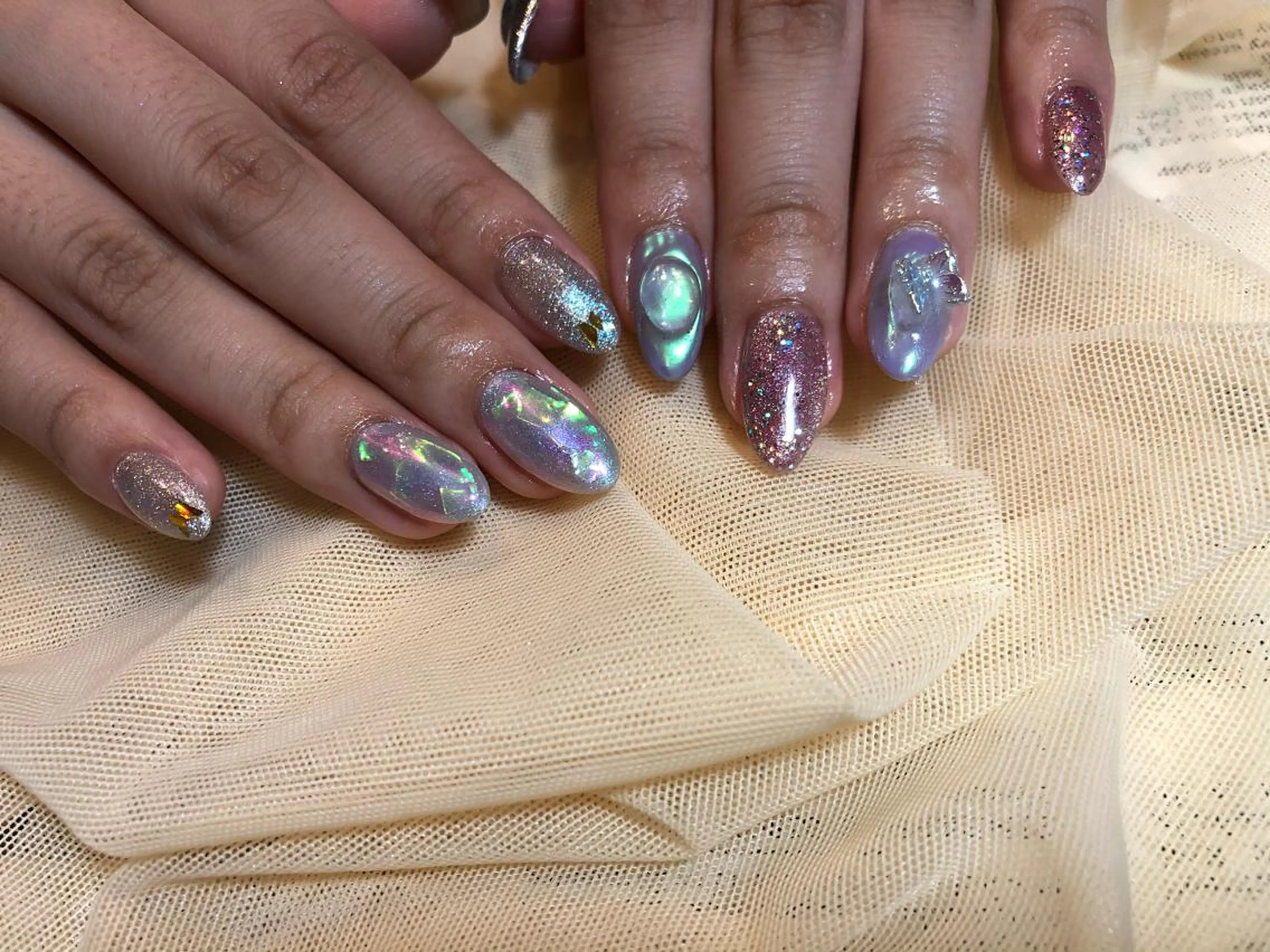 ネイル ☽ ☾のネイルデザイン