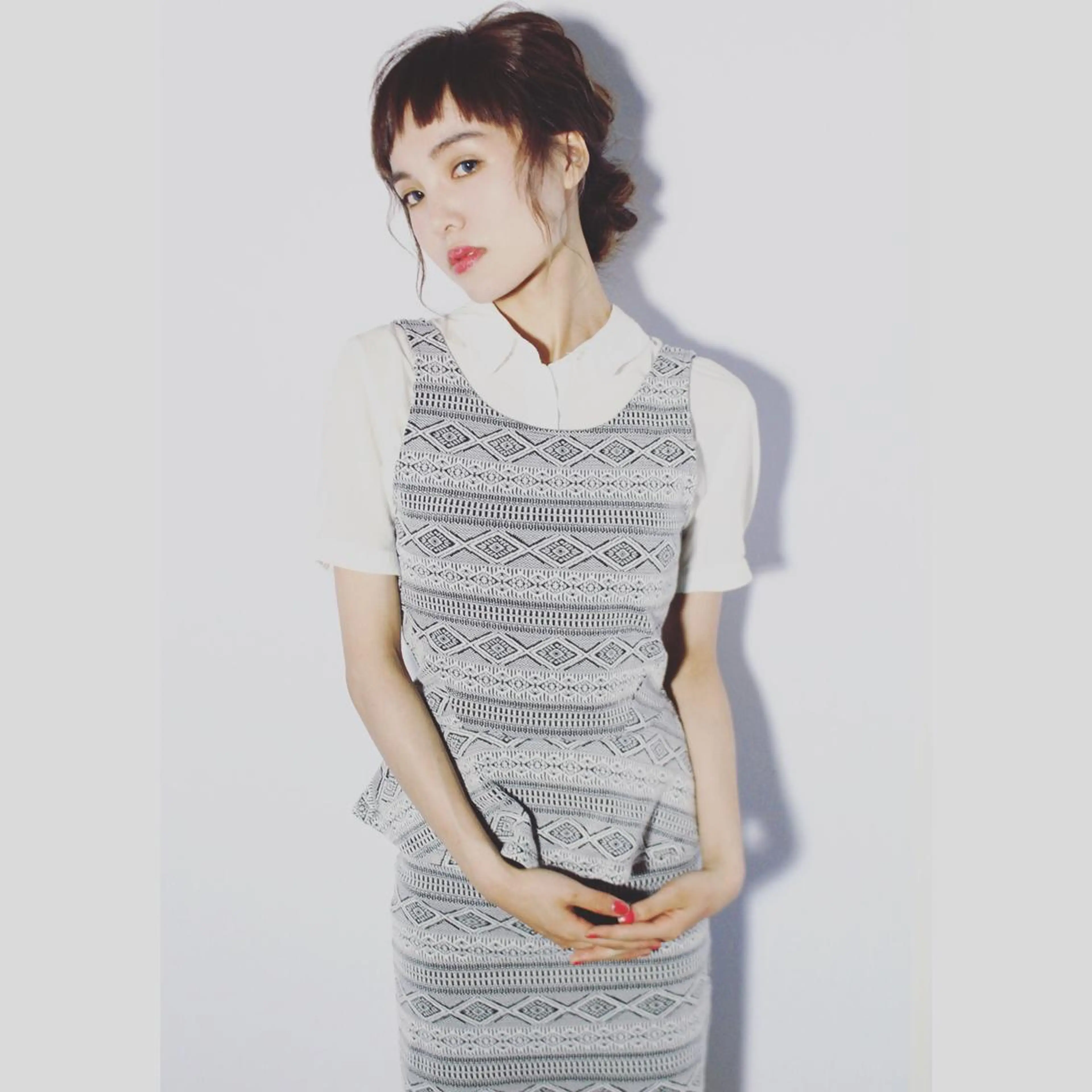 ミディアム カラー ヘアアレンジ 永田 崇のヘアスタイル