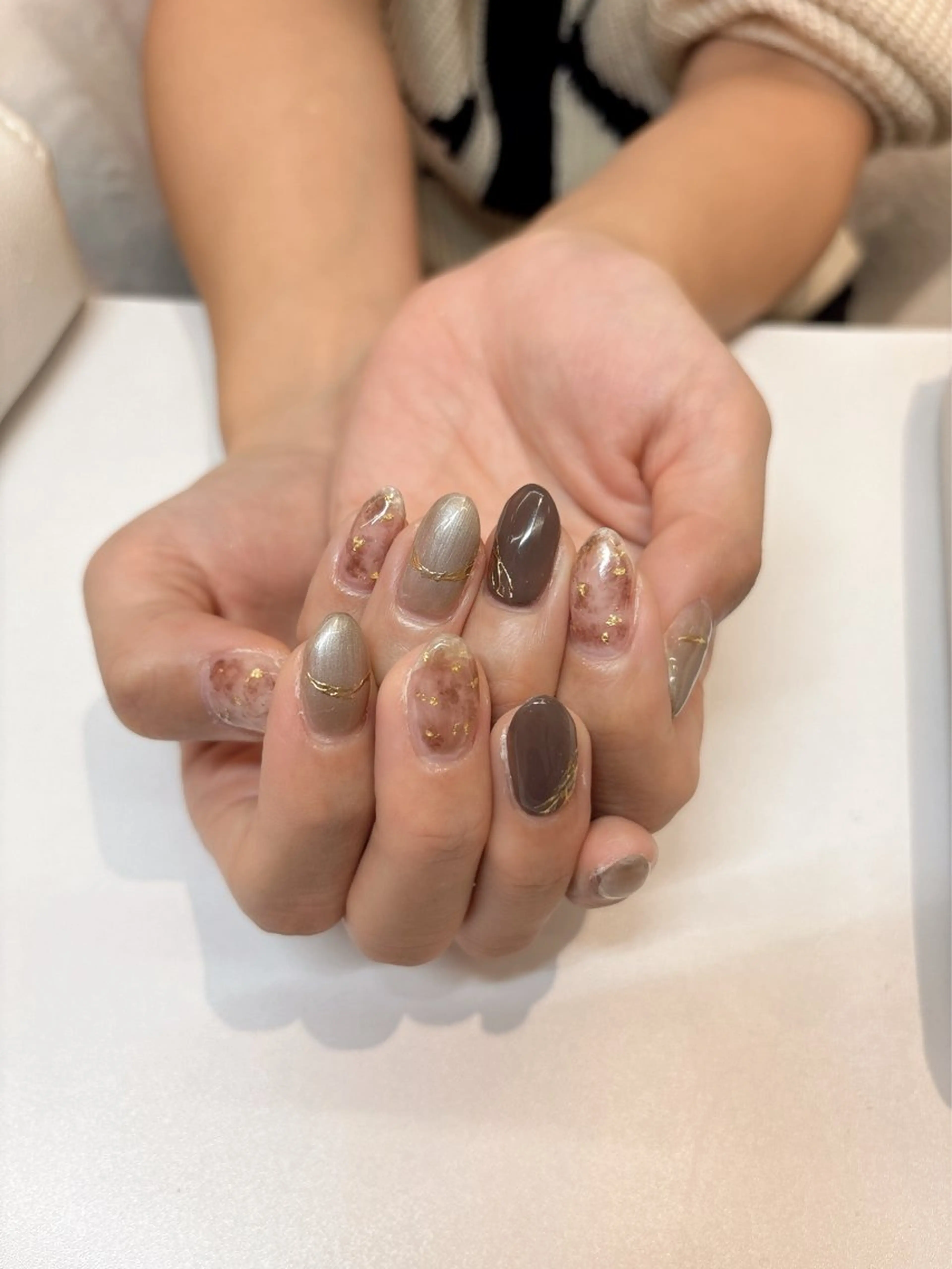 ネイル ハンドネイル M's Beautysalon所属・M's 新小岩  Yunaのマツエク・マツパデザイン