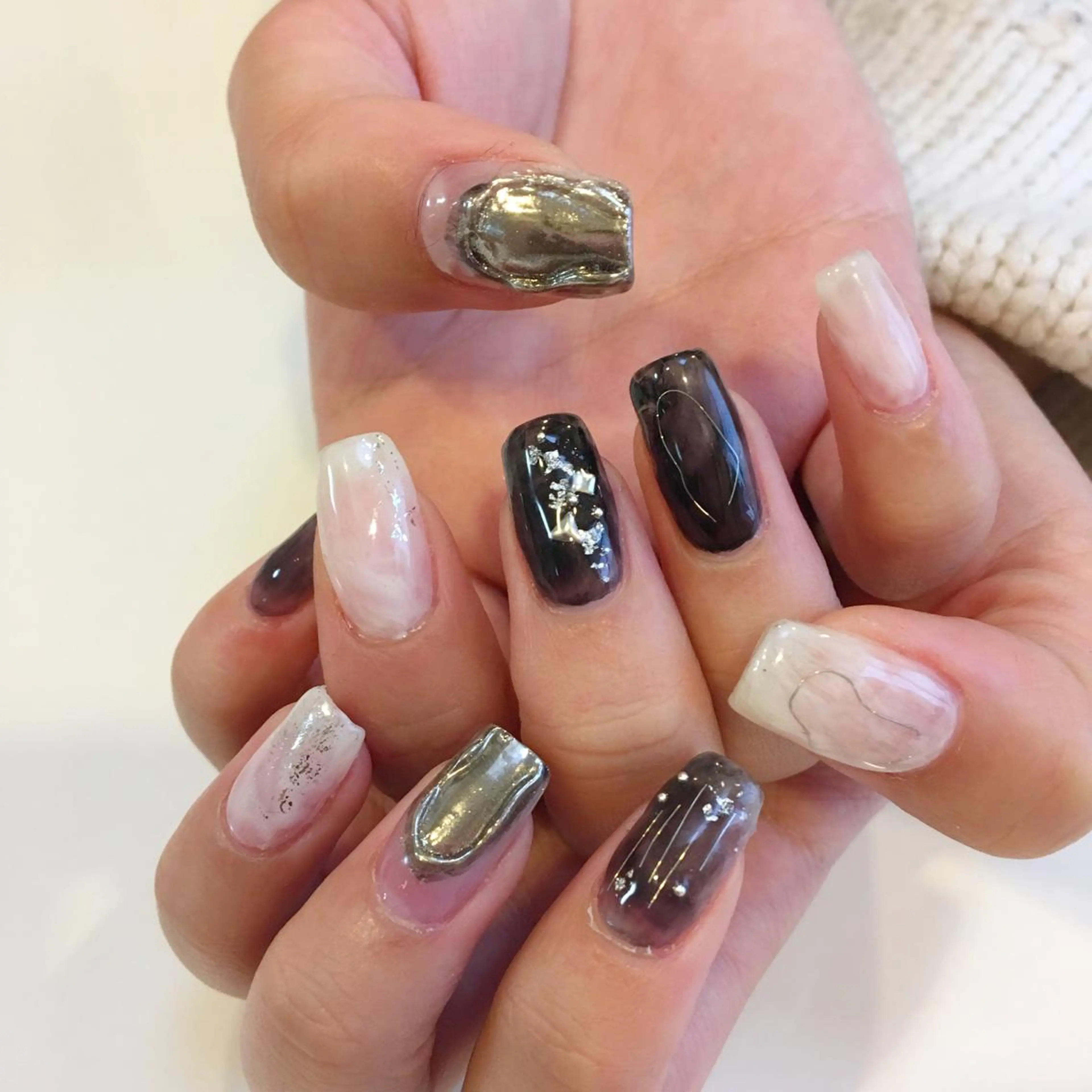 ネイル ニュアンスネイル Colorer ☆のネイルデザイン