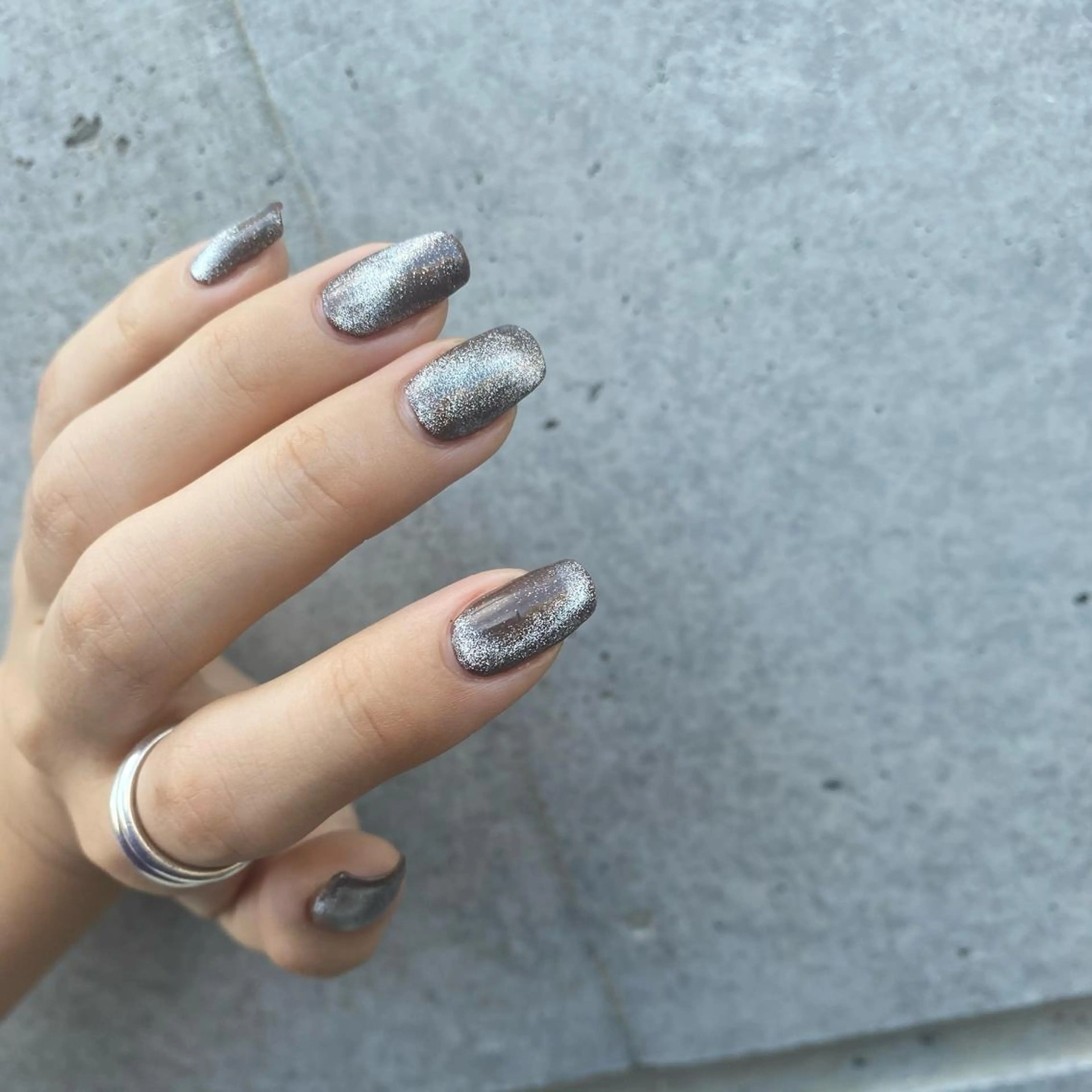 マグネットネイル🧲💅💖の写真