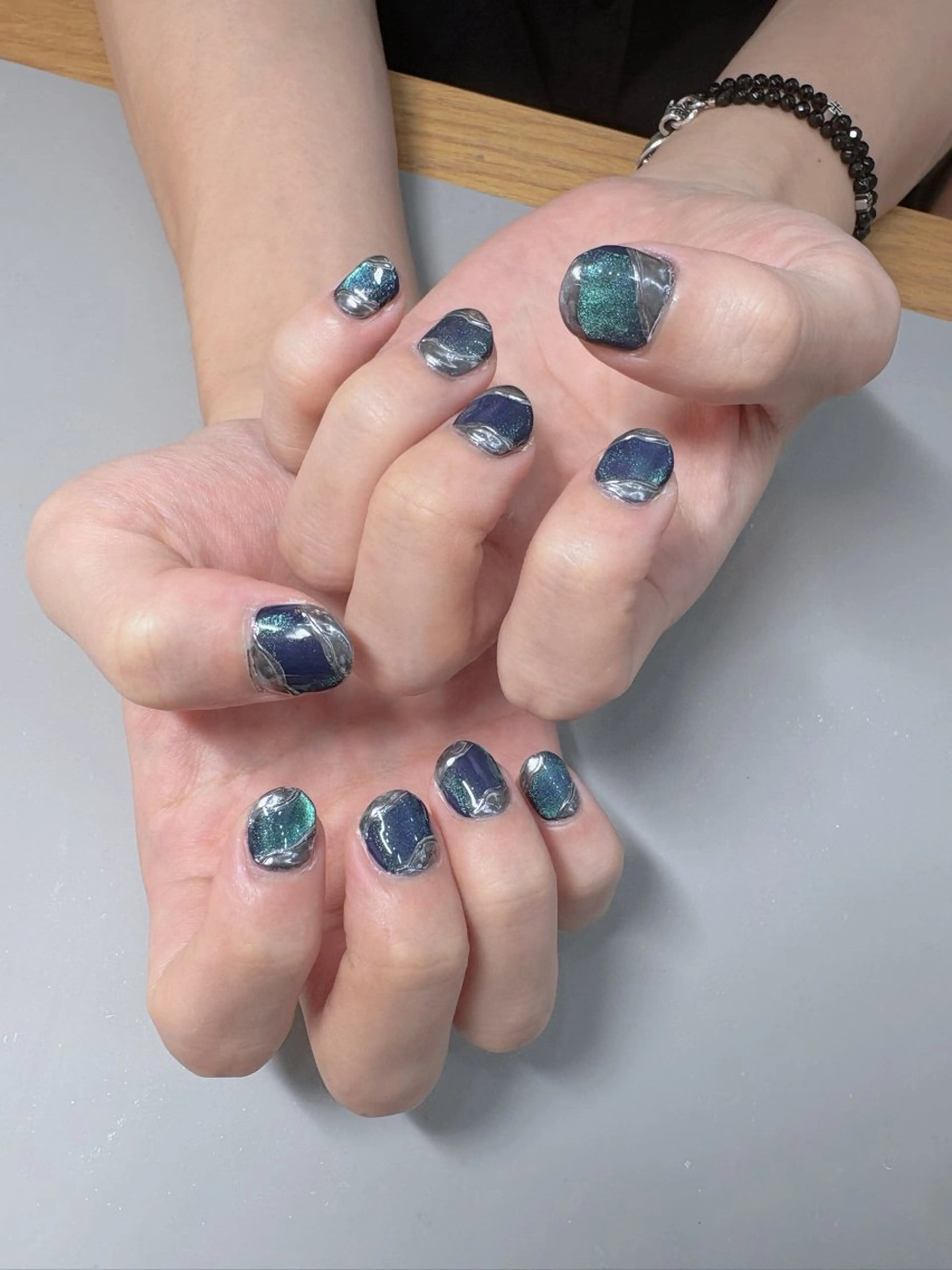 ネイル ハンドネイル THE BALM Rihoのネイルデザイン