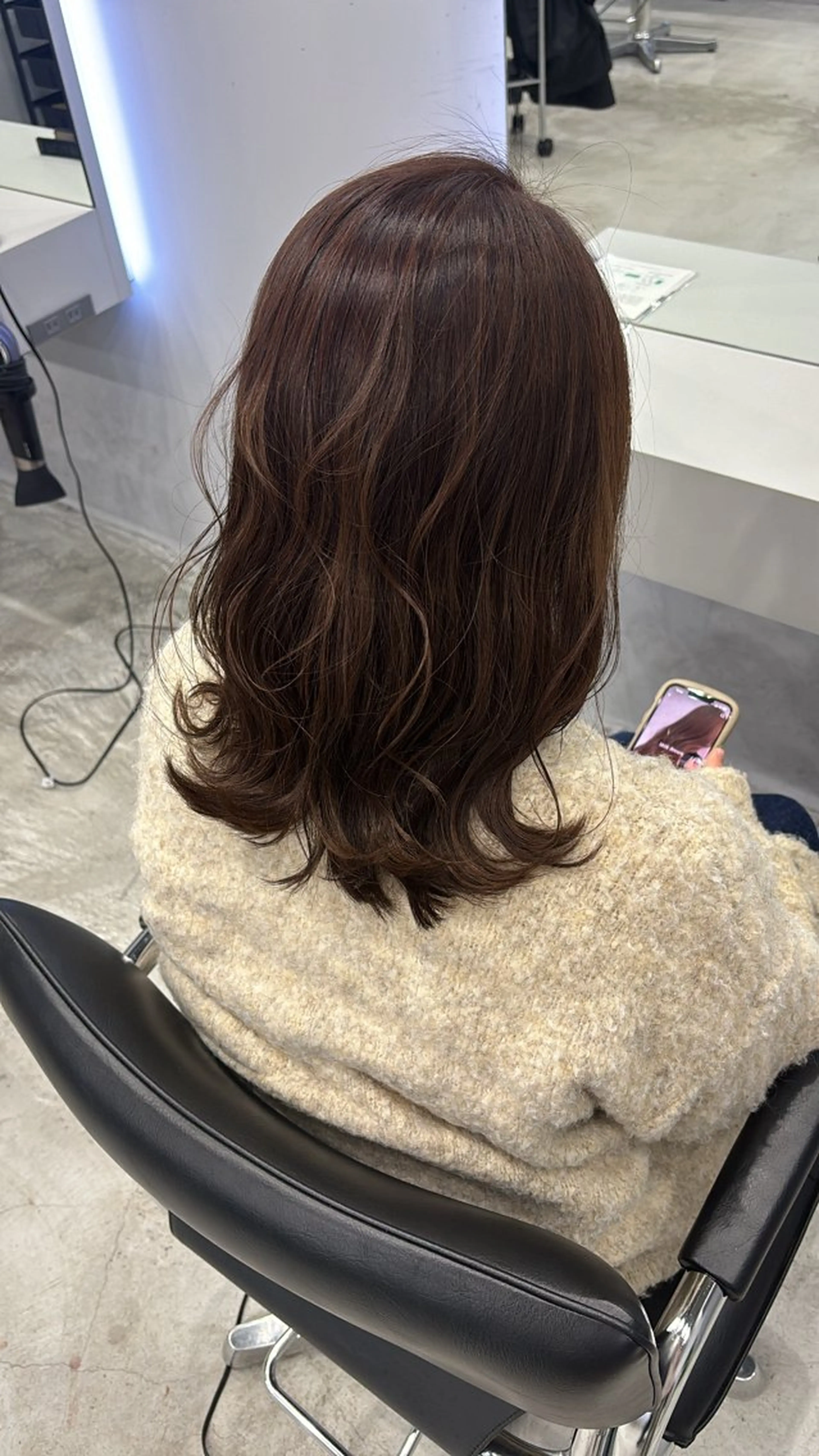 カラー 木村 彩乃のヘアスタイル