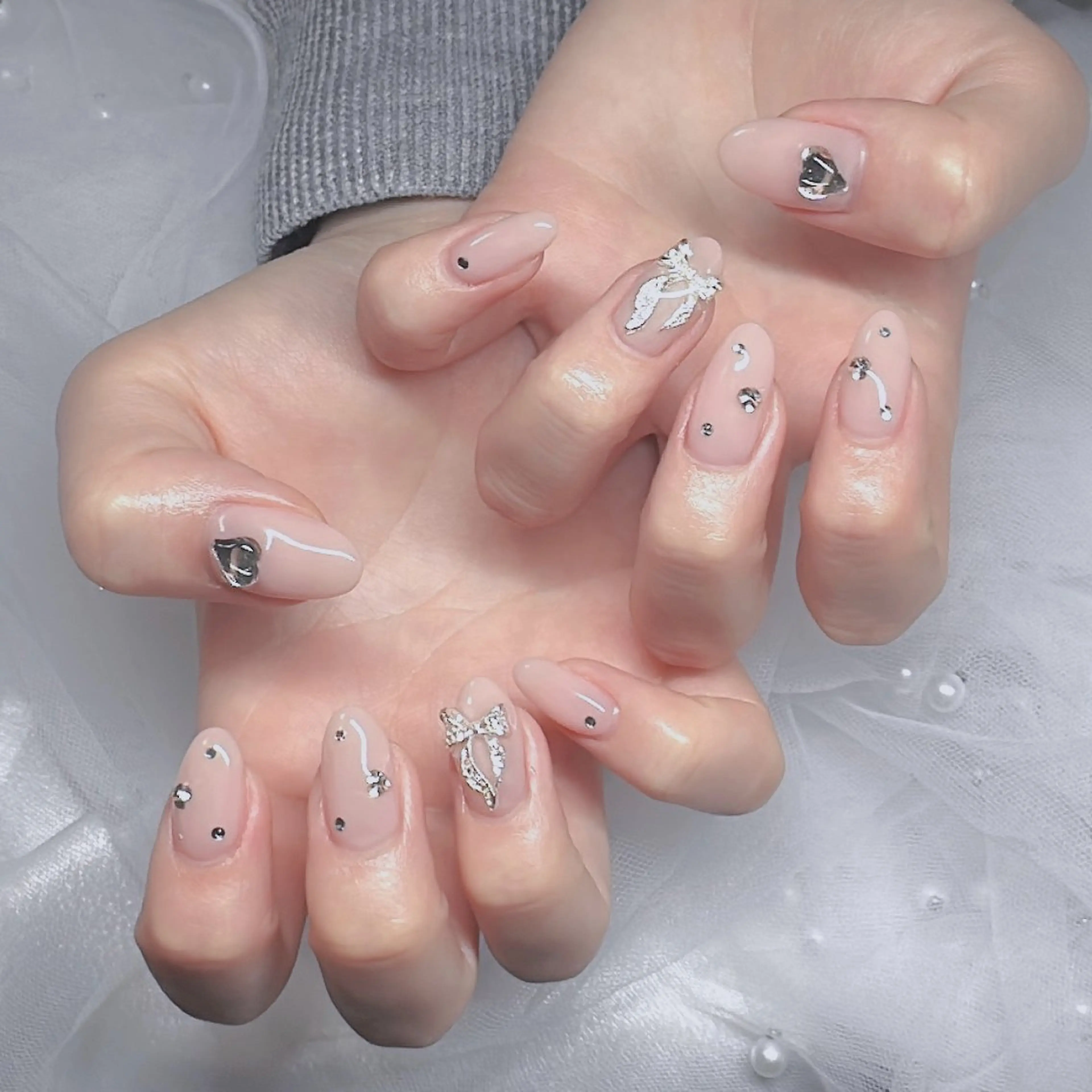 ネイル ハンドネイル Momo🍑 【パラジェル取扱店】のネイルデザイン