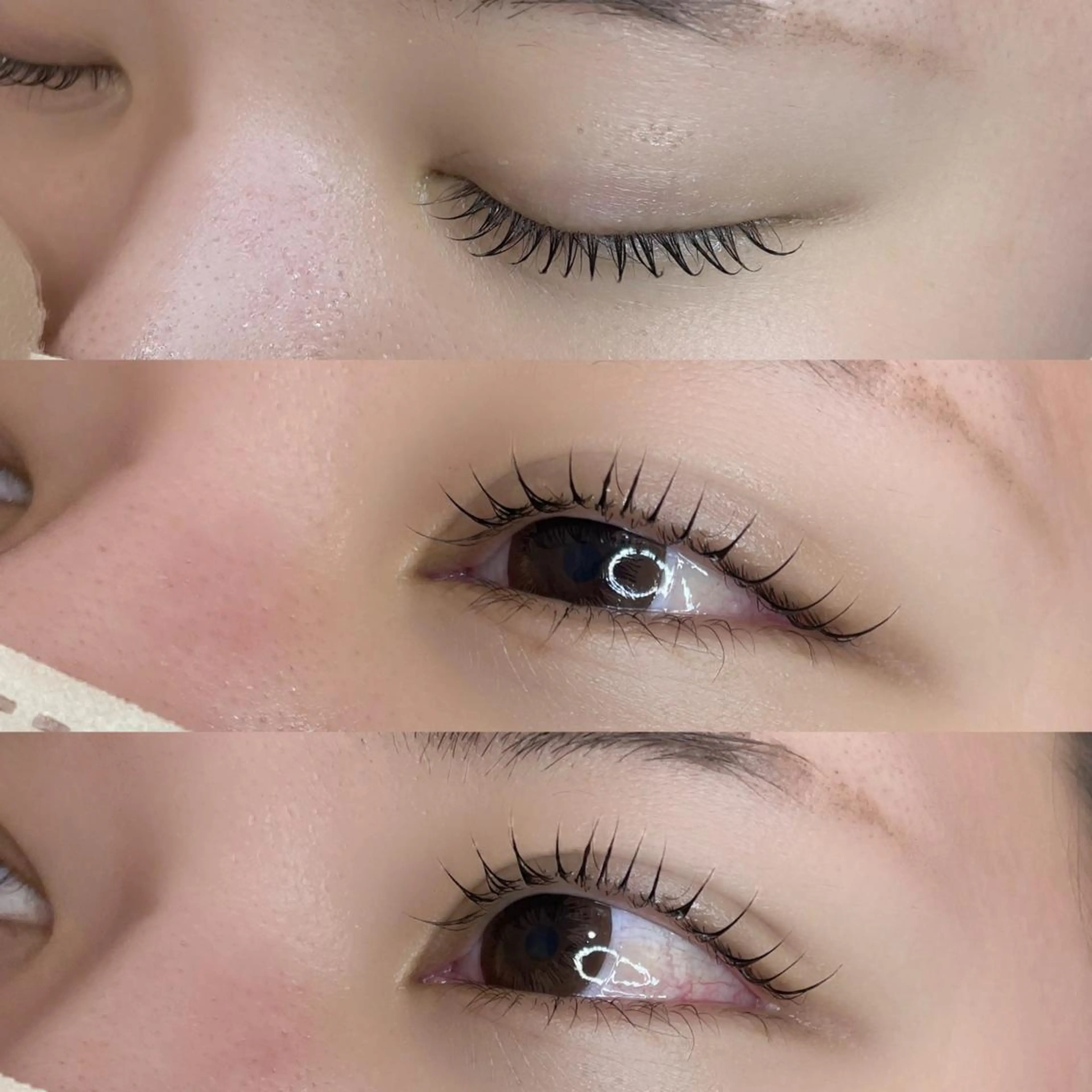 マツエク・マツパ パリジェンヌラッシュリフト SecretBelle梅田北店所属・eye/blow 梅田店momoのマツエク・マツパデザイン