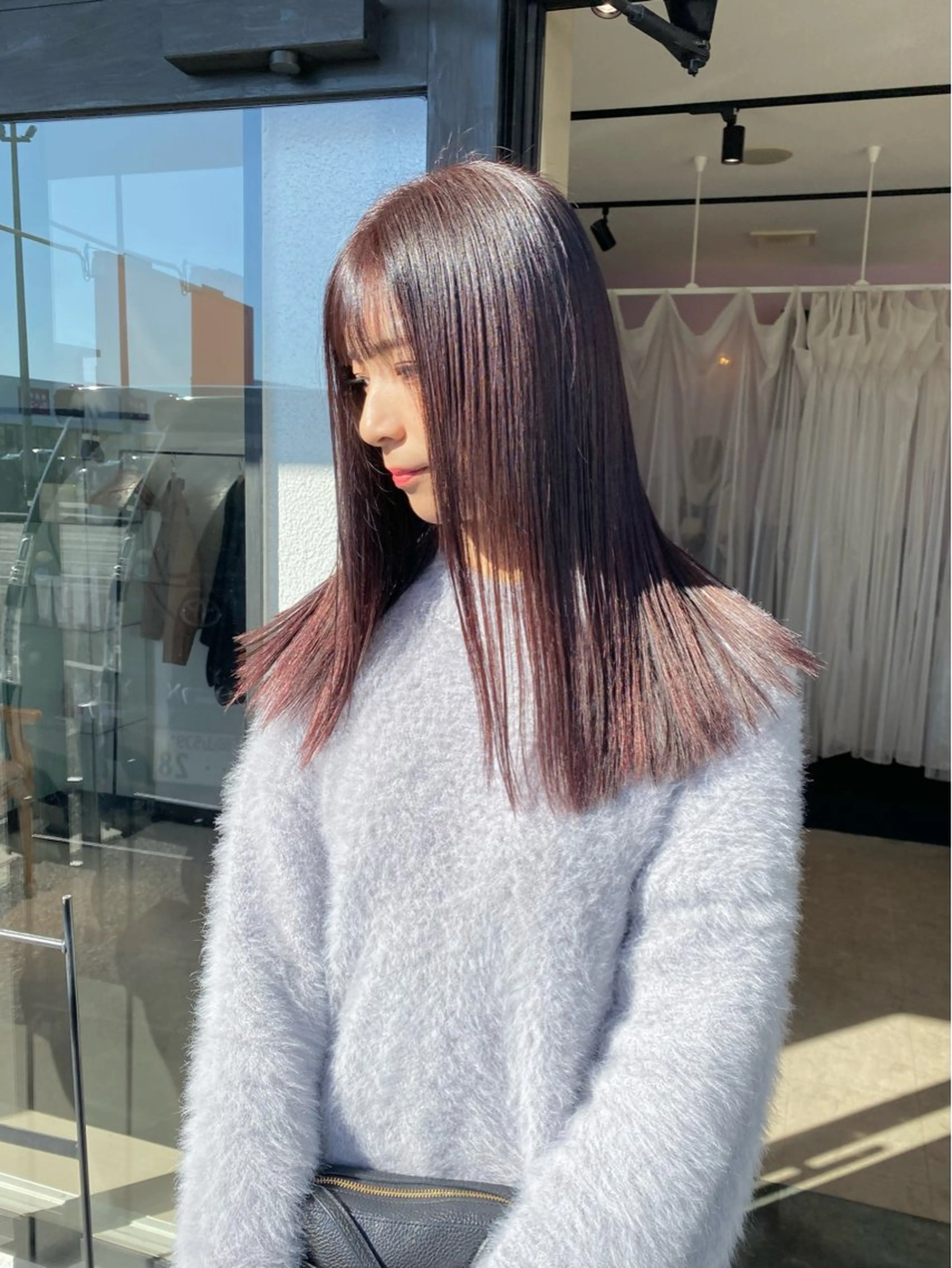 カラー MATTY azusaのヘアスタイル