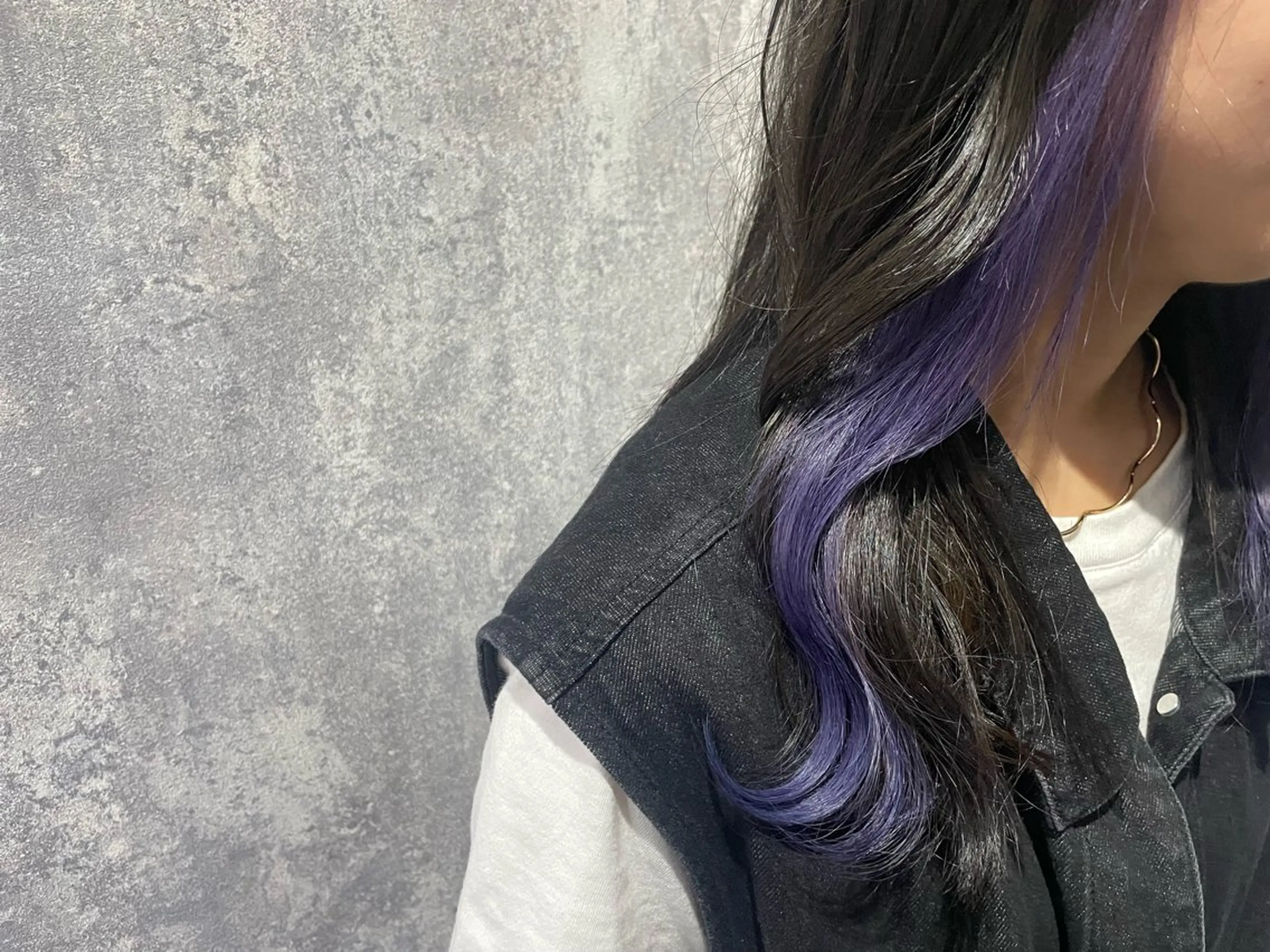 ミディアム ヘアカラー れな/Zina博多 トレンド/顔周りのヘアスタイル