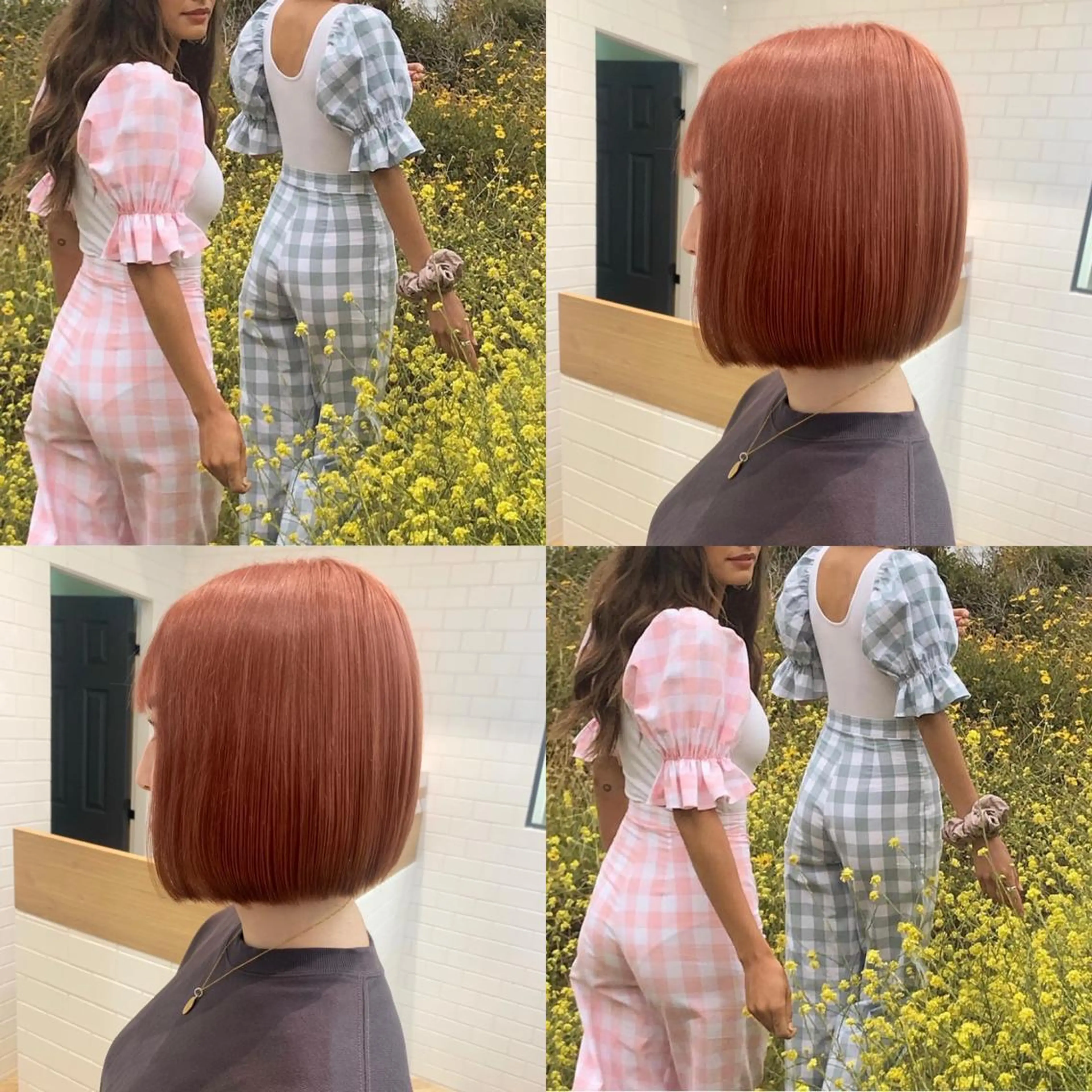 ミディアム レイヤー×グレージュ /ピンク🩷mioのヘアスタイル