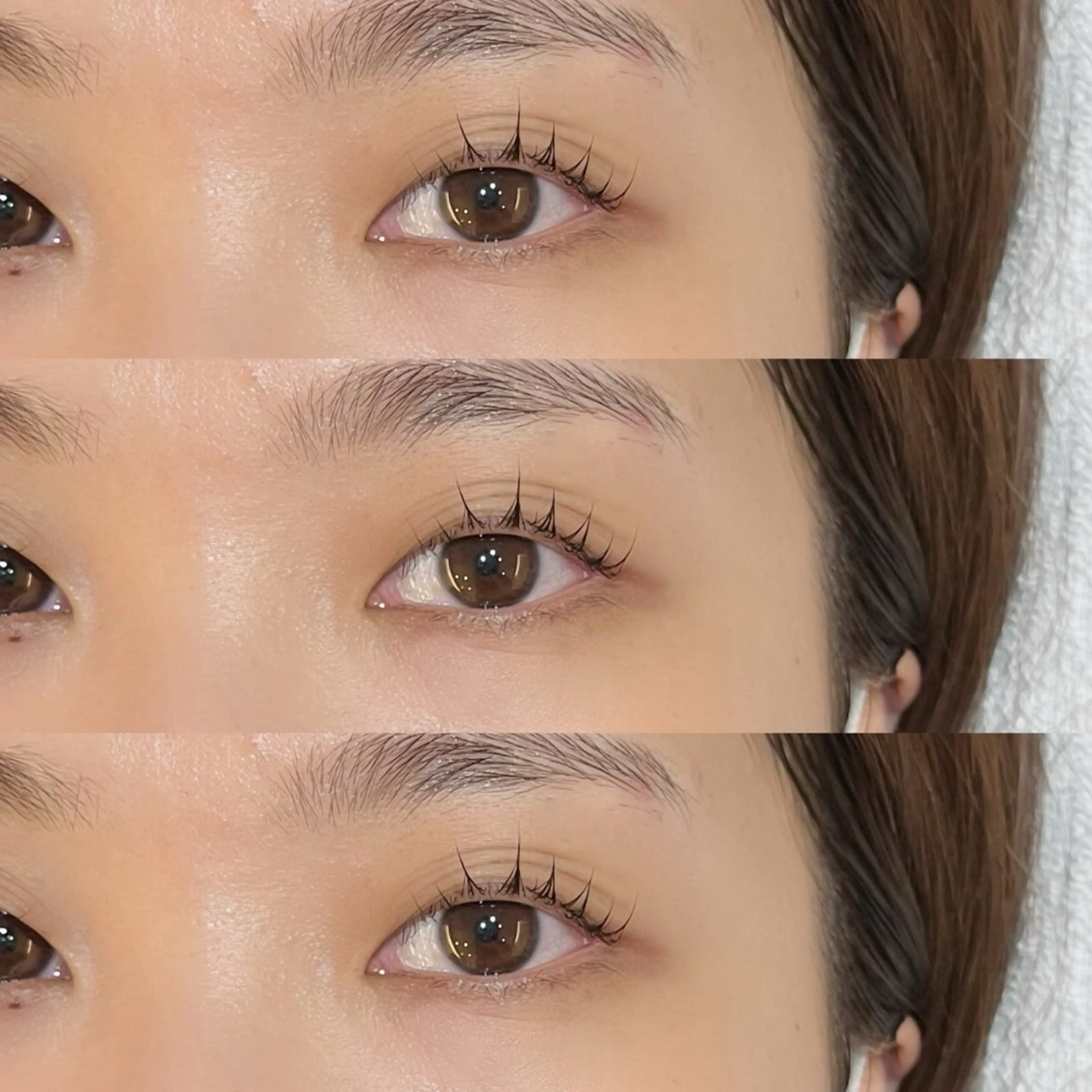 マツエク・マツパ パリジェンヌラッシュリフト マツパ 棚橋 光海のヘアスタイル