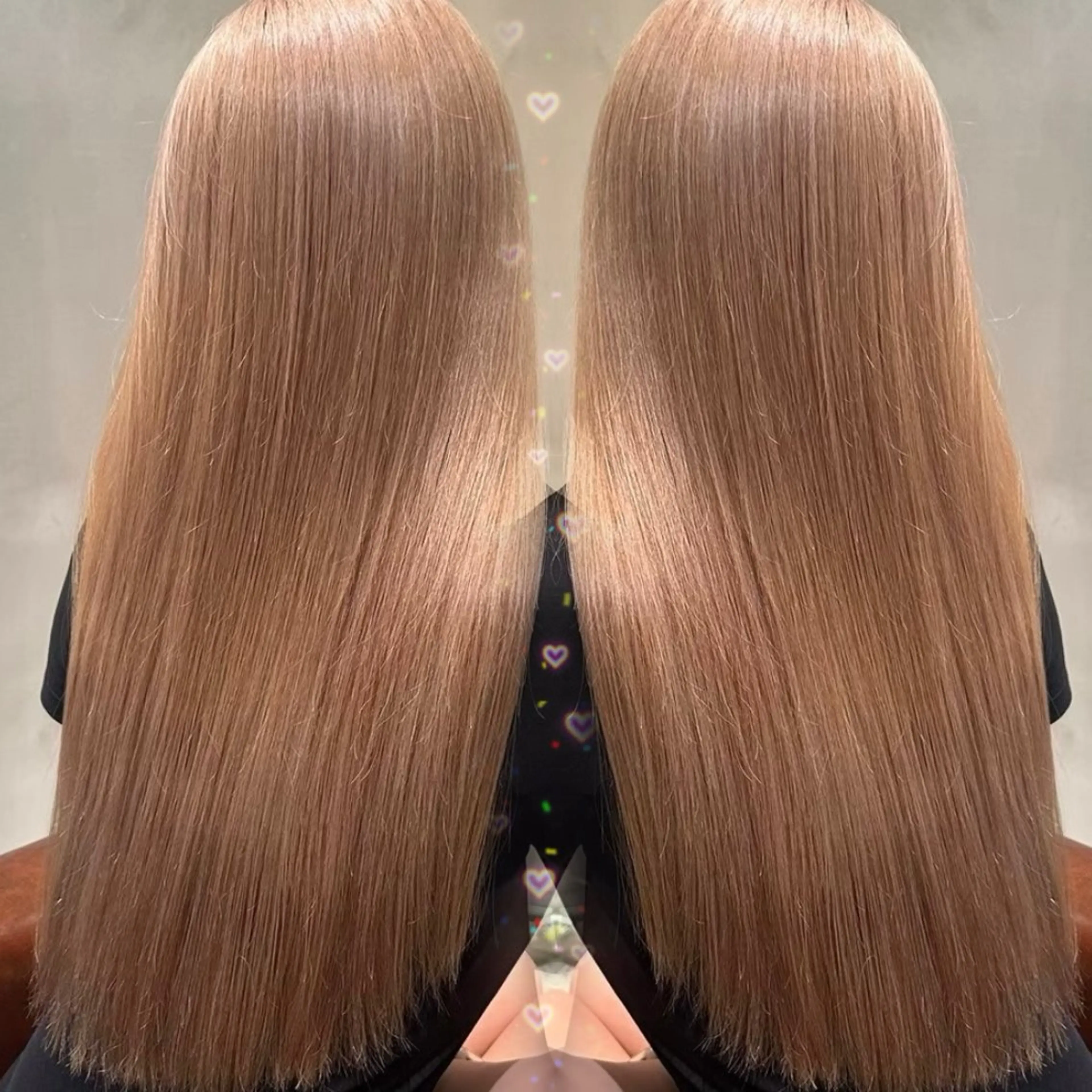 ロング カラー Ma cherie by Lond所属・ハイトーン/ ブリーチAikaのヘアスタイル