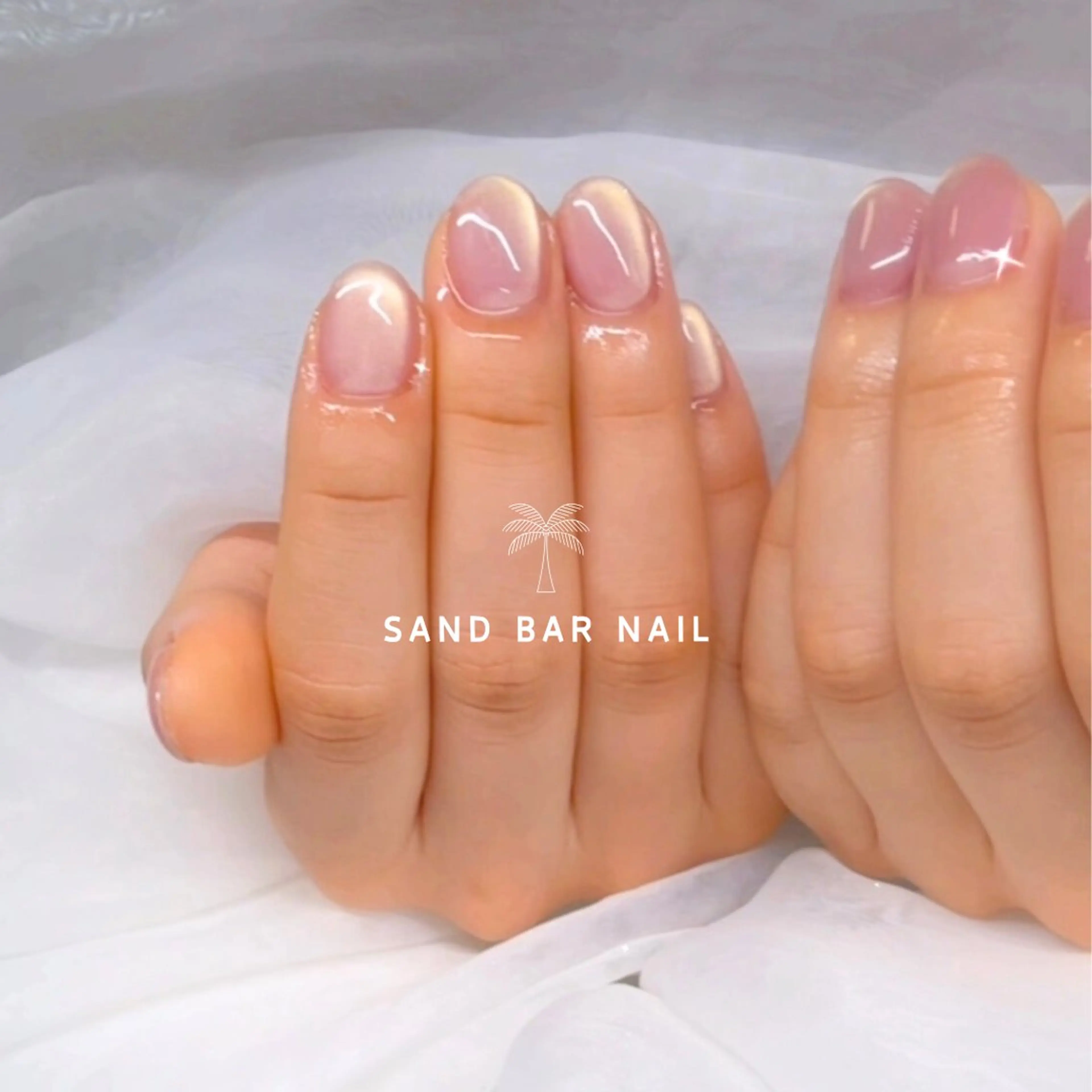 ネイル マグネットネイル ハンドネイル SAND BAR  NAILのネイルデザイン