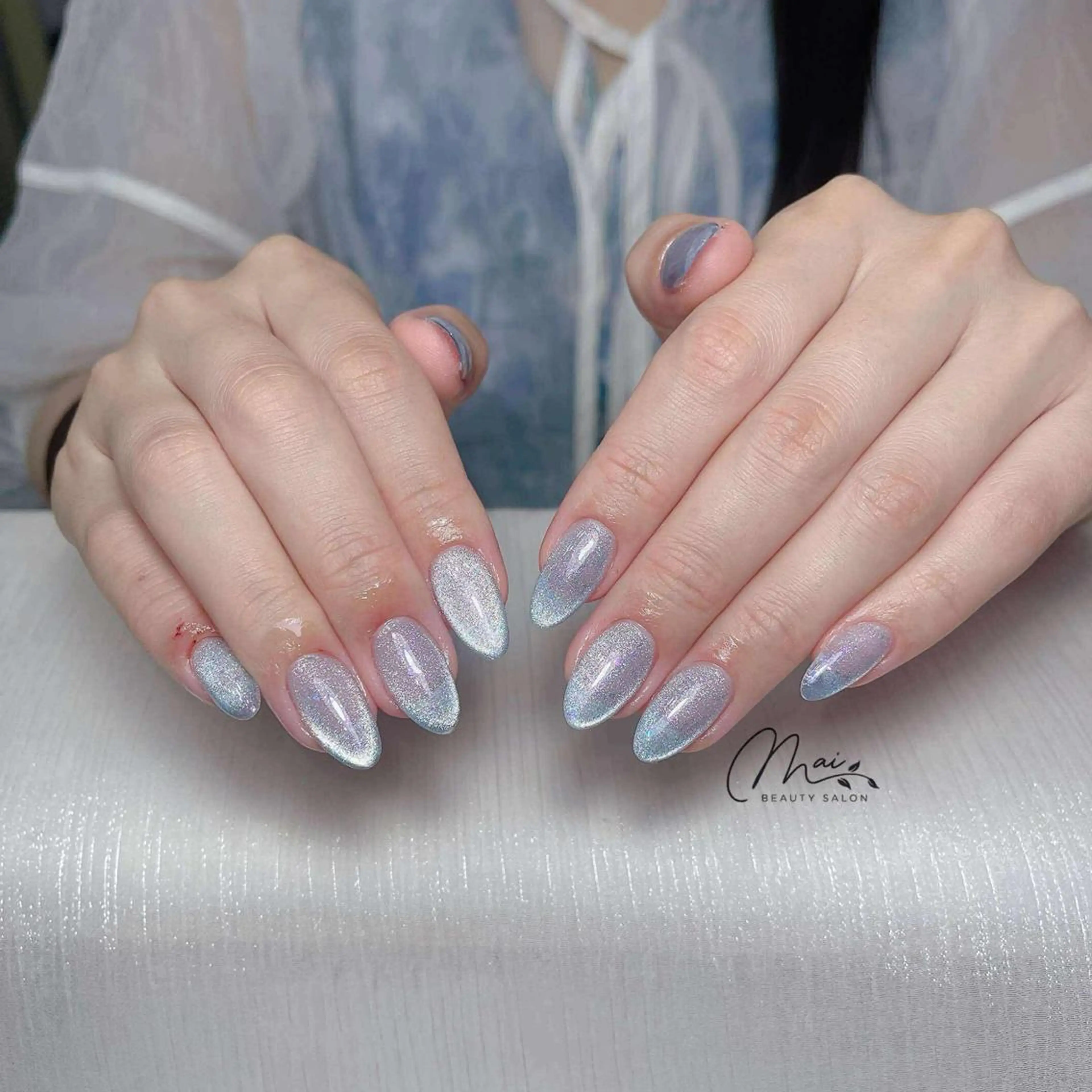 ネイル フットネイル ジェルネイル マグネットネイル パラジェル ワンホンネイル MaiBeauty DanHiのネイルデザイン