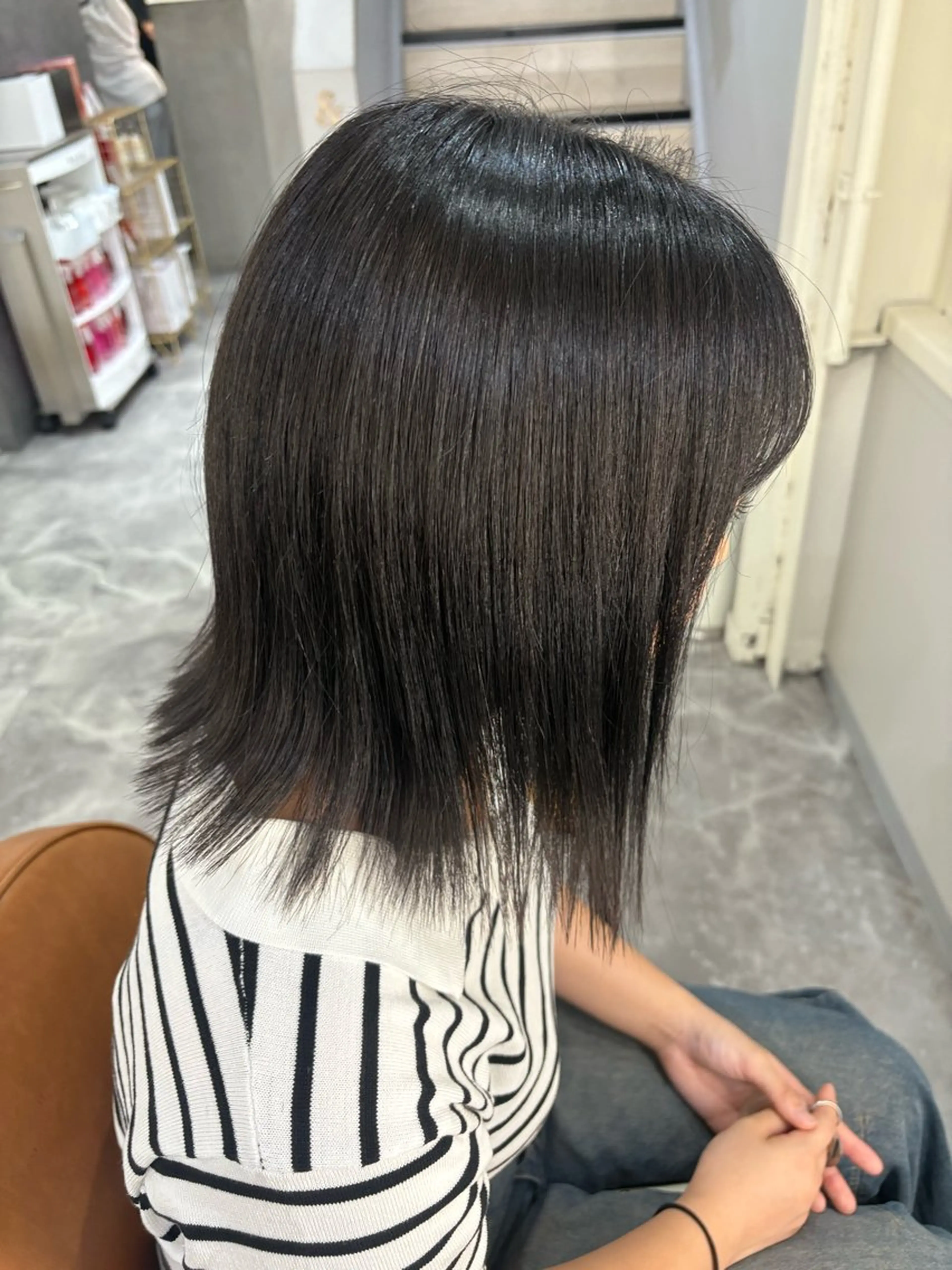 ミディアム ヘアカラー 🍒透明感カラー🍒 コトミのヘアスタイル