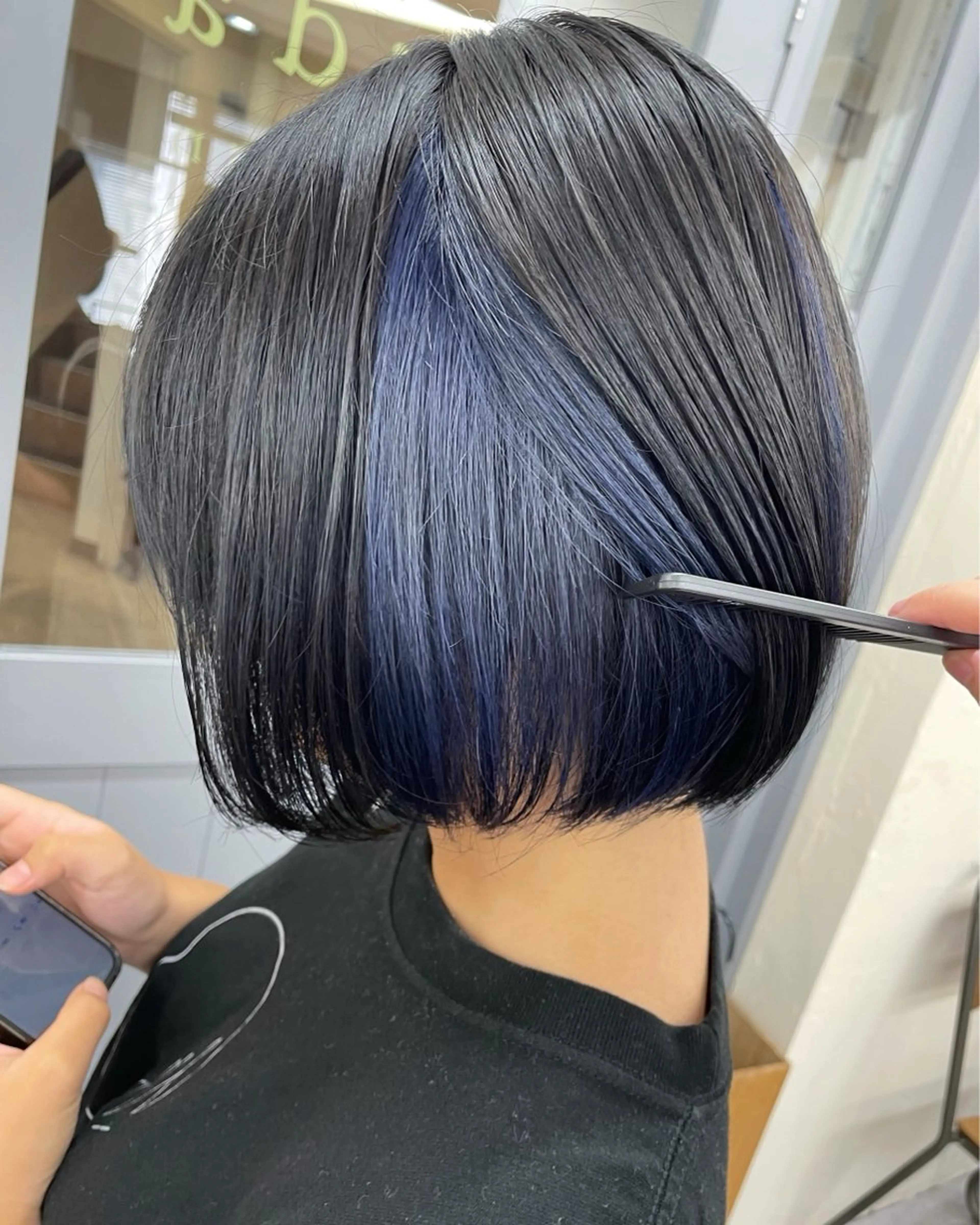 ショート ヘアカラー 🫧透明感ワンカラー 🫧mio 🫧のヘアスタイル