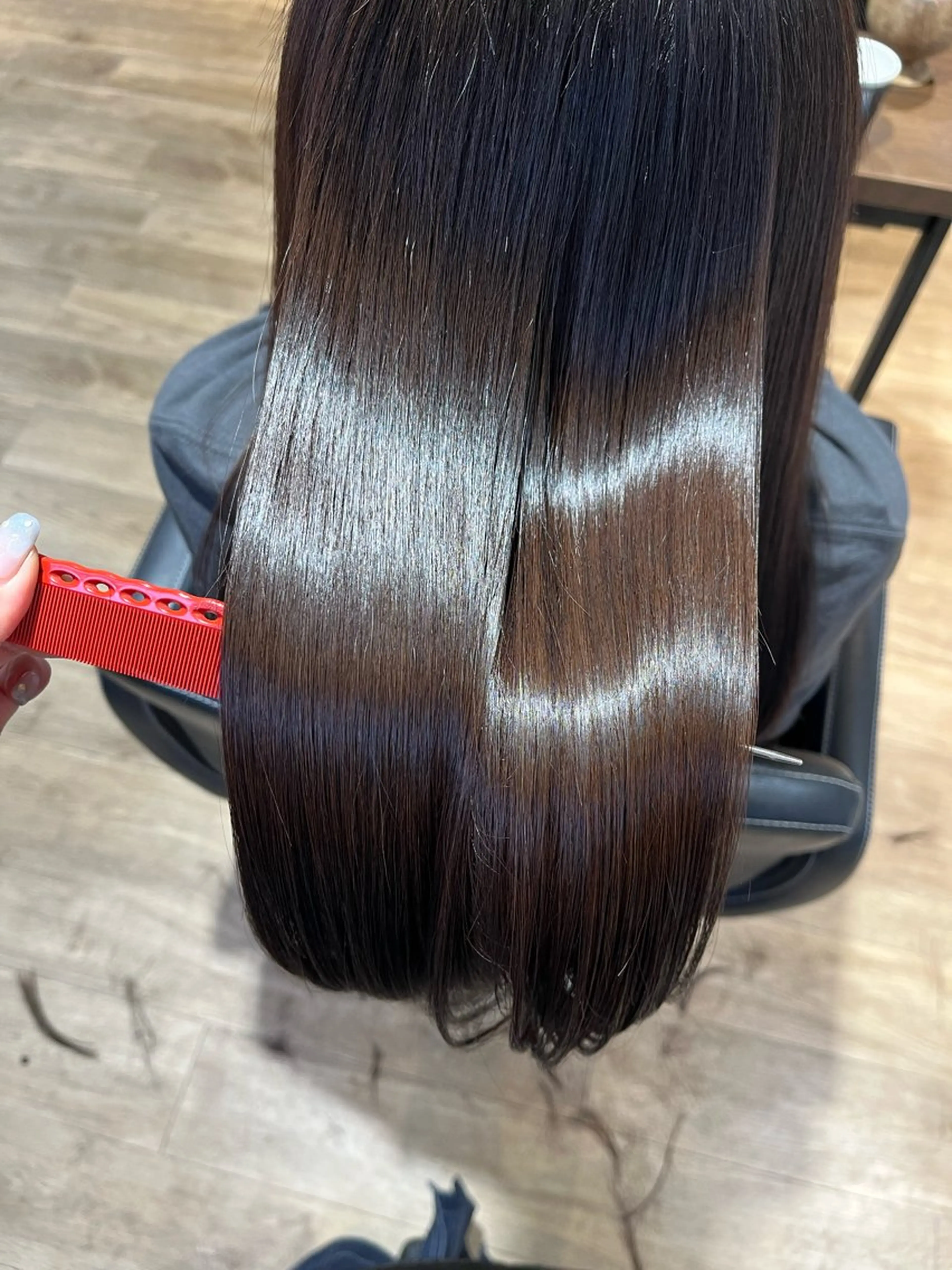 【ミニモ学割】カット+カラー+髪質改善水素トリートメントの写真