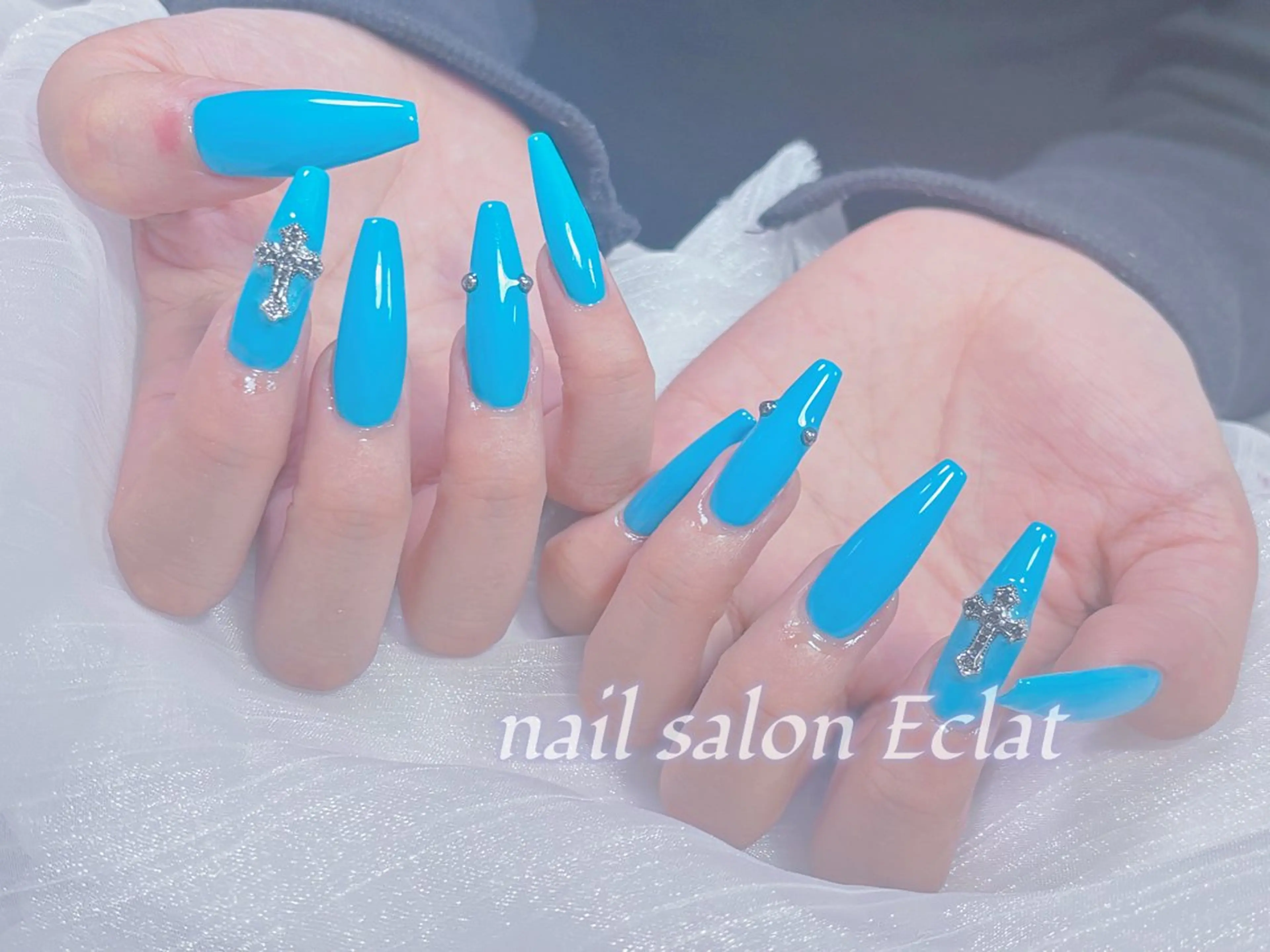 ネイル ハンドネイル ネイルサロンエクラ 🫧Shizukaのネイルデザイン