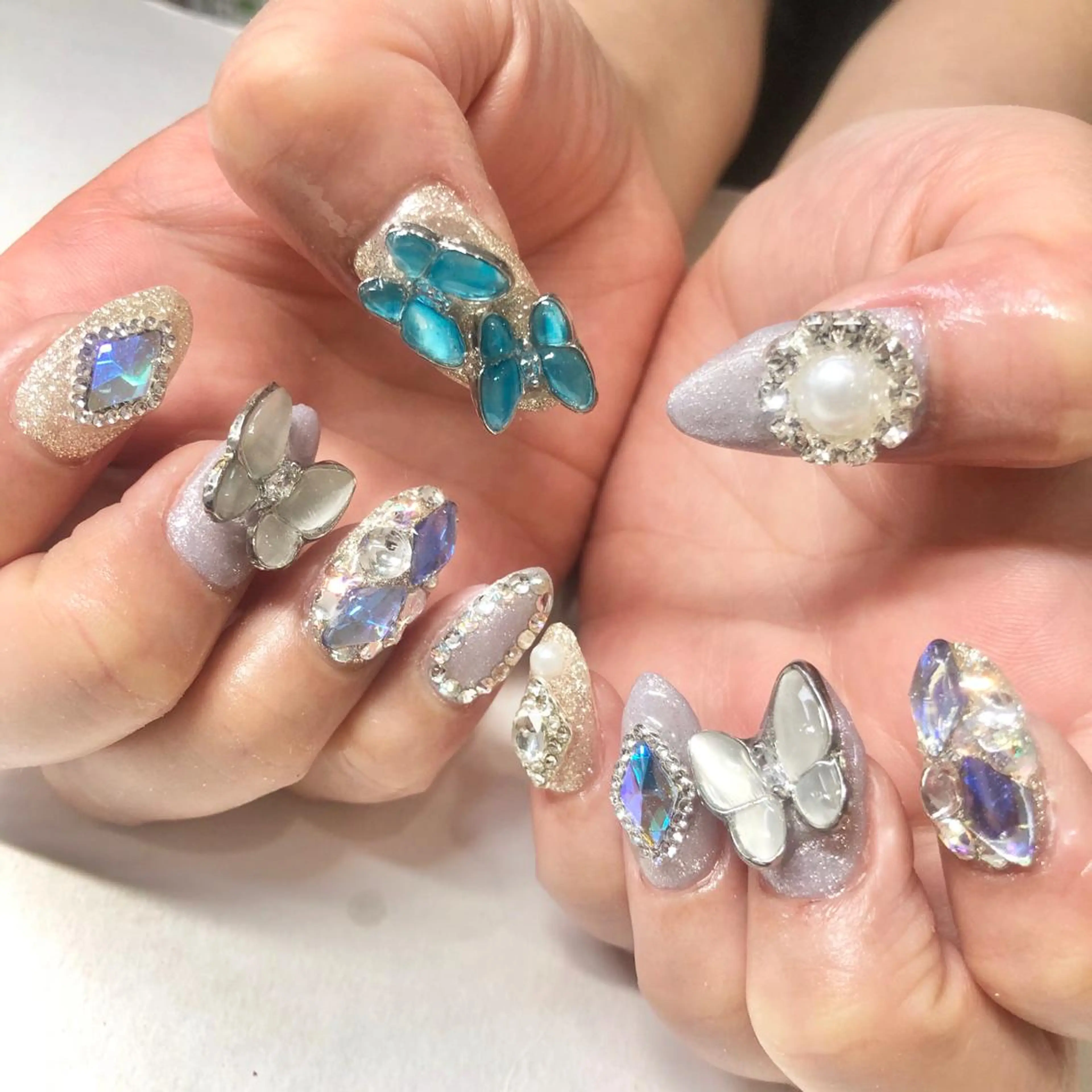 ネイル ハンドネイル 🎀AYAKO 🎀中韓ネイルのネイルデザイン