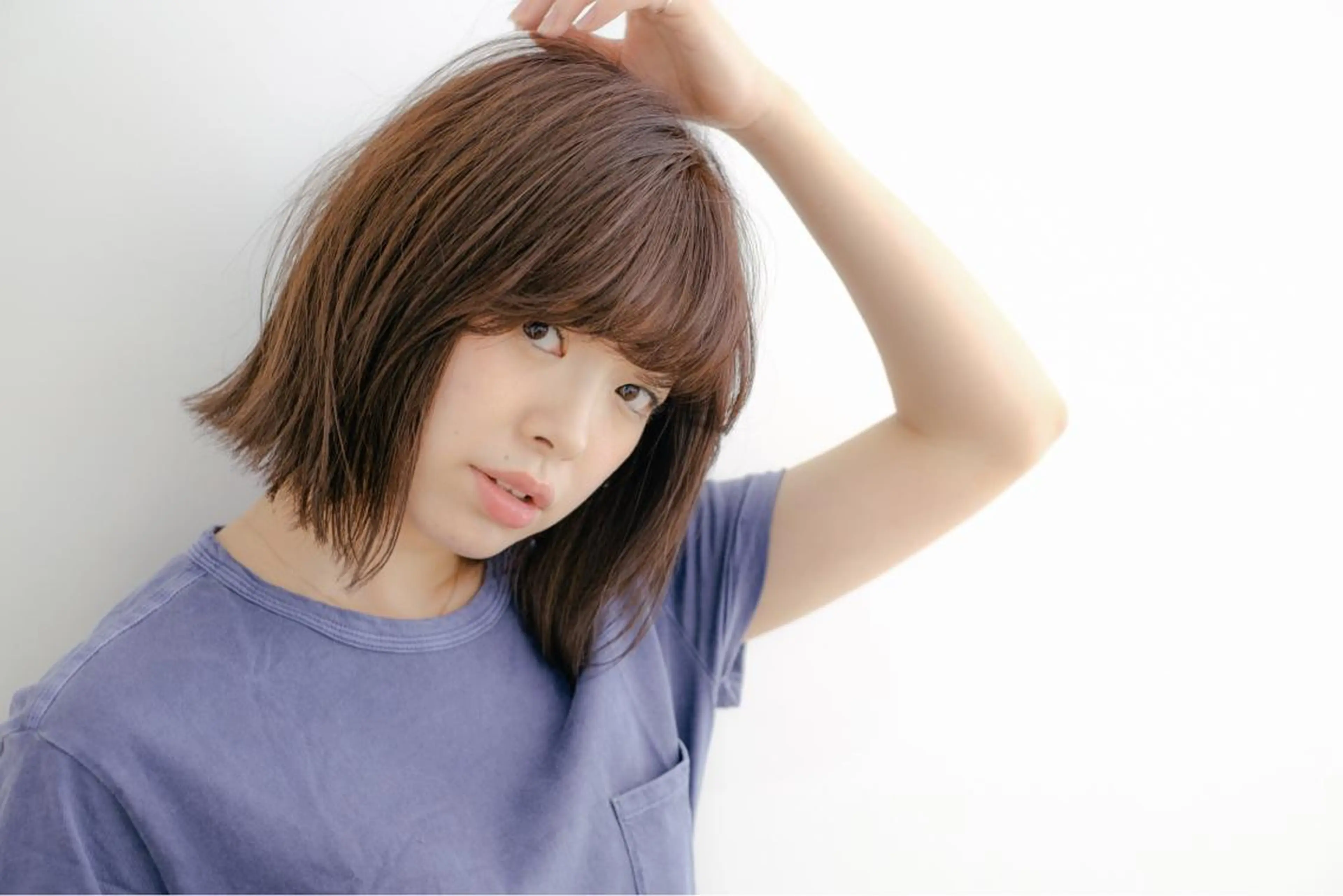 ショート ボブ 佐藤 旭のヘアスタイル