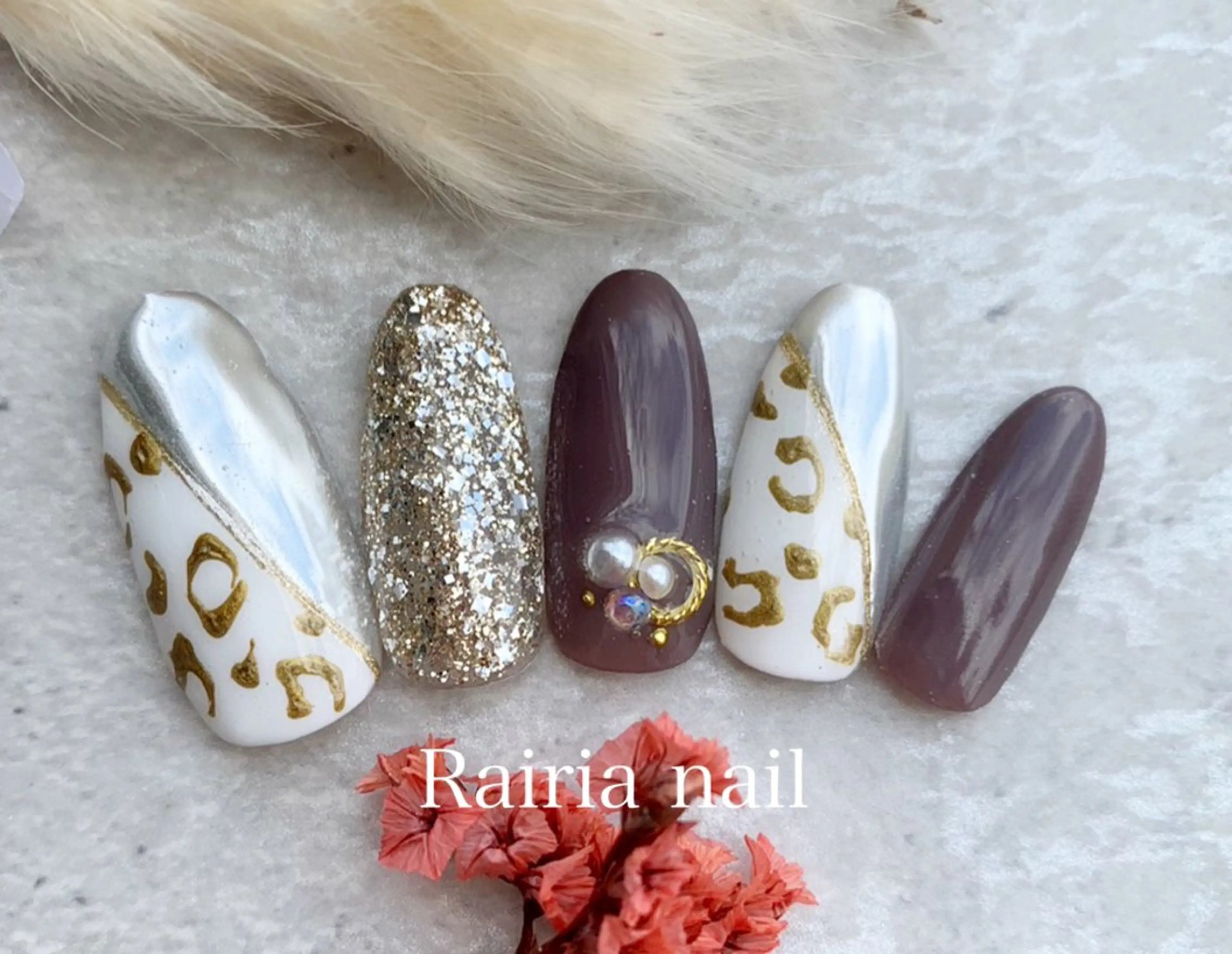 ネイル アートネイル ジェルネイル 持ち込み ニュアンスネイル パラジェル Rairia nail本八幡店のネイルデザイン