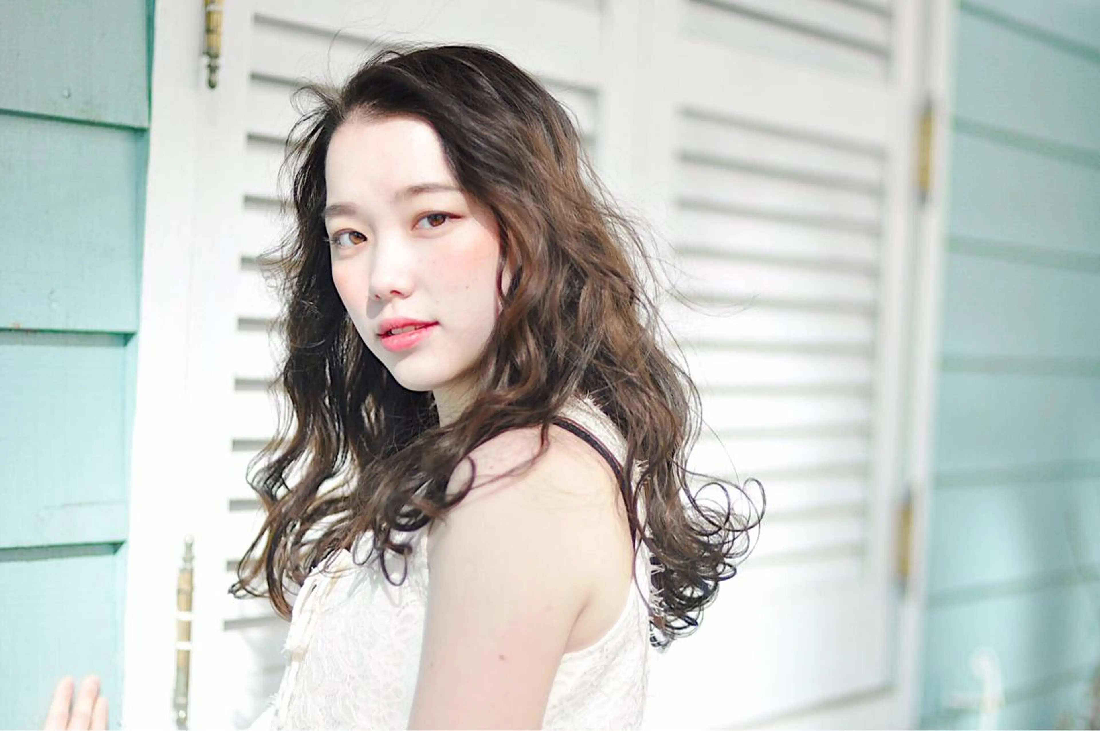 セミロング カラー パーマ ヘアアレンジ メンズ 野口 秀人 🦋髪質改善🫧のヘアスタイル