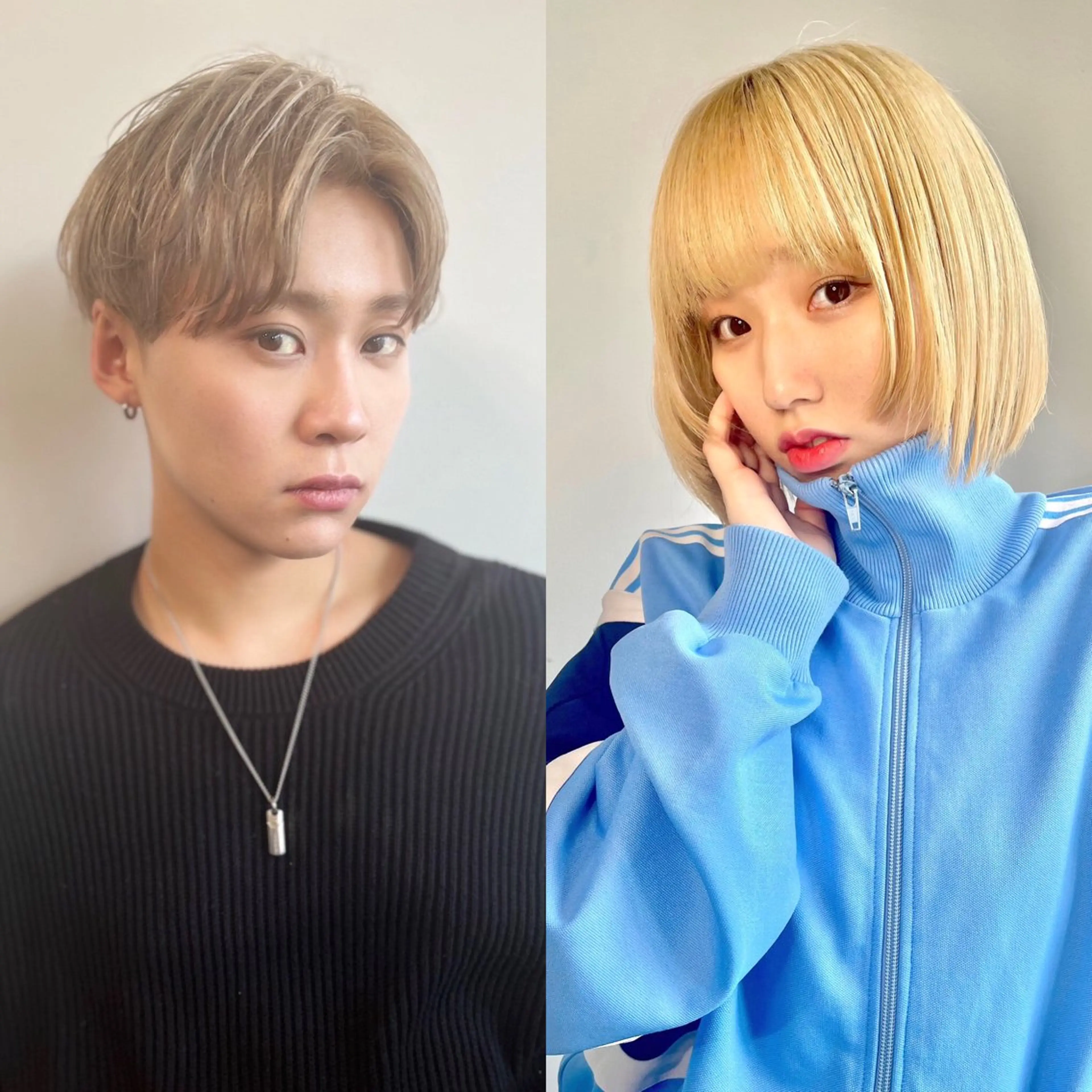 【🎀冬休み直前 ❄︎ 学生限定🎀】顔まわり/前髪カット➕ブリーチカラー➕キューティクル補修トリートメントの写真