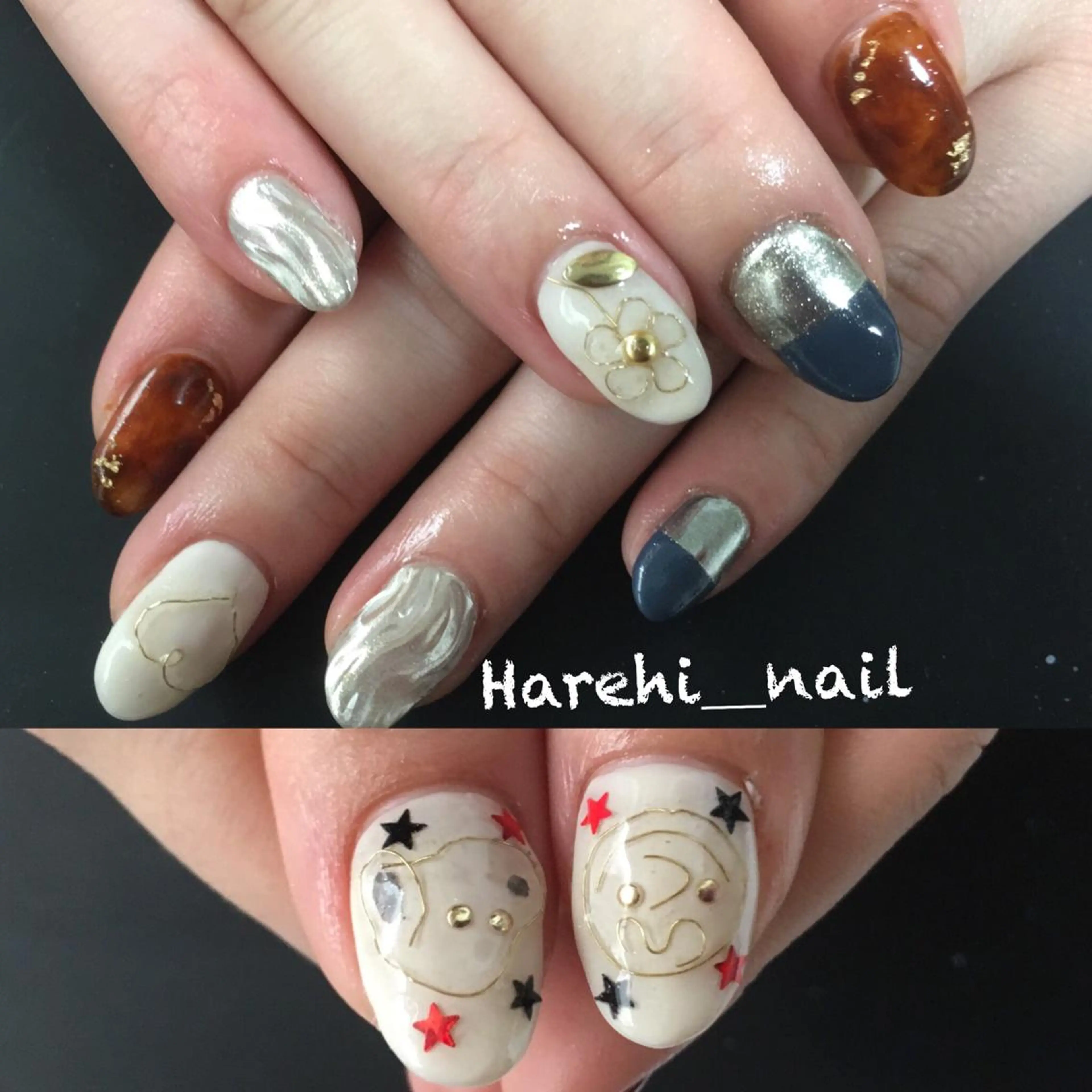 ネイル ハンドネイル Harehi_ nailのネイルデザイン