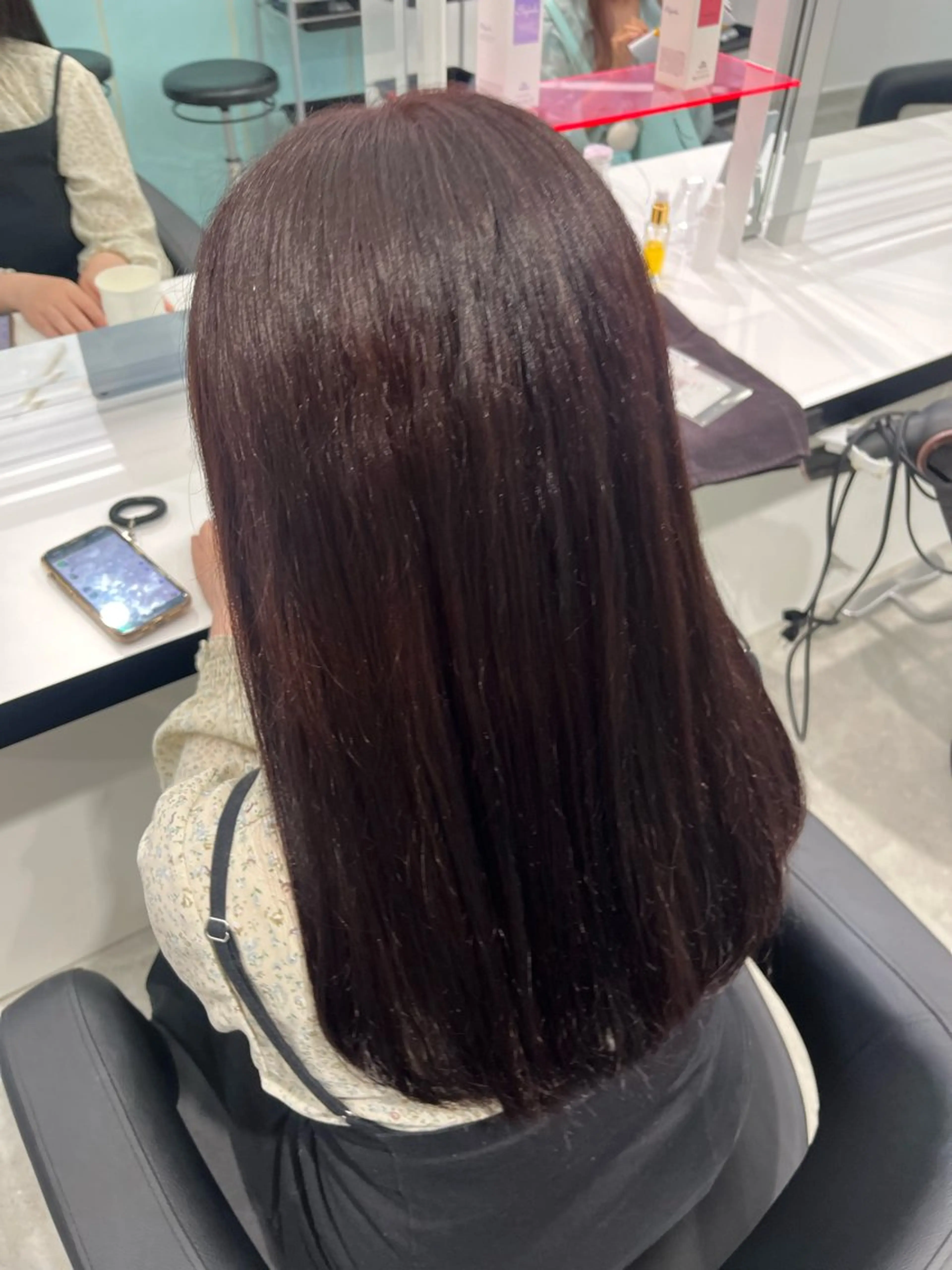 ロング カラー みう/仙台/暖色/ 艶髪/顔周りカット/のヘアスタイル