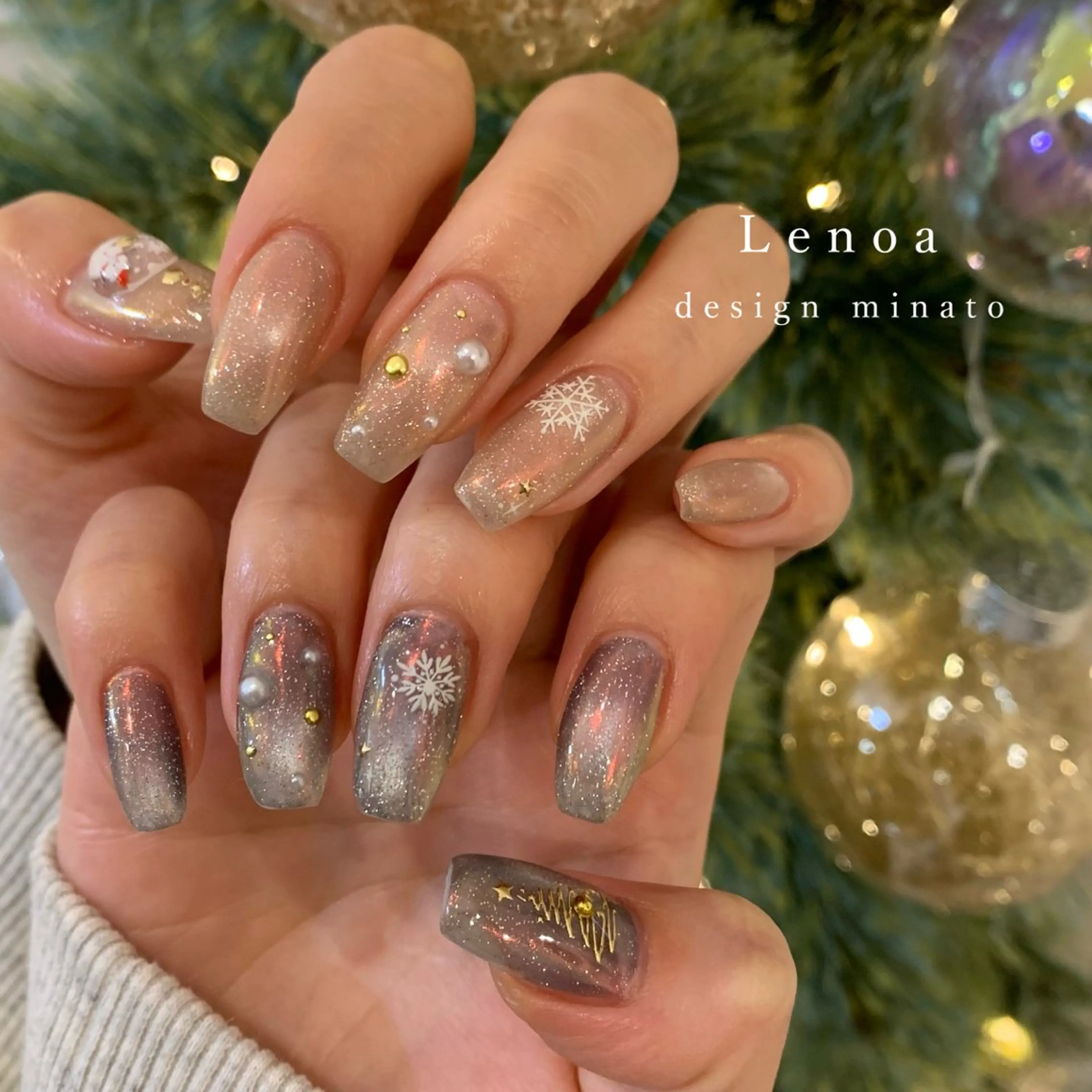 ネイル ハンドネイル Lenoa minatoのネイルデザイン