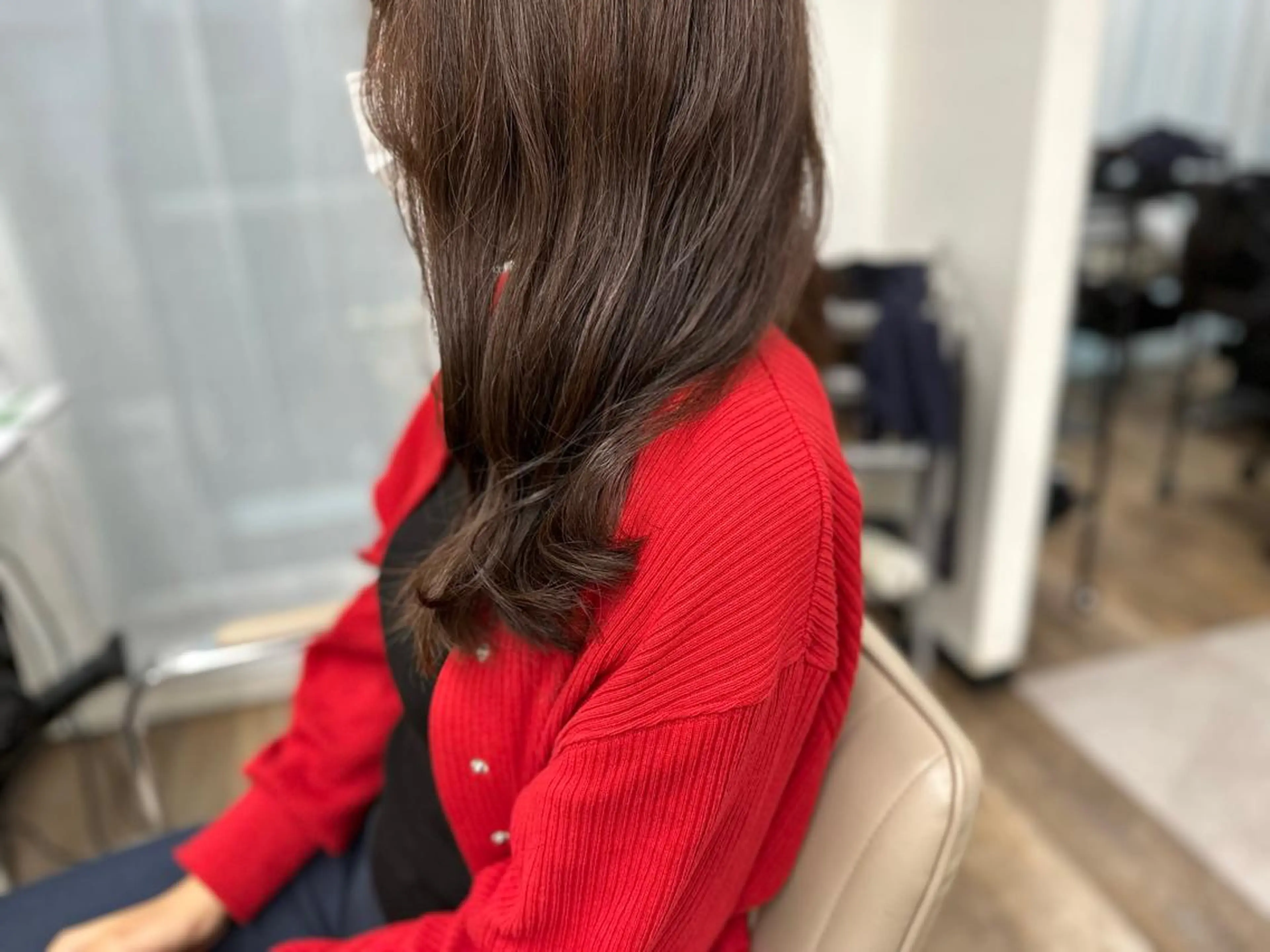 セミロング カラー 似合わせ小顔カット 🌟神谷 ヨシタカのヘアスタイル