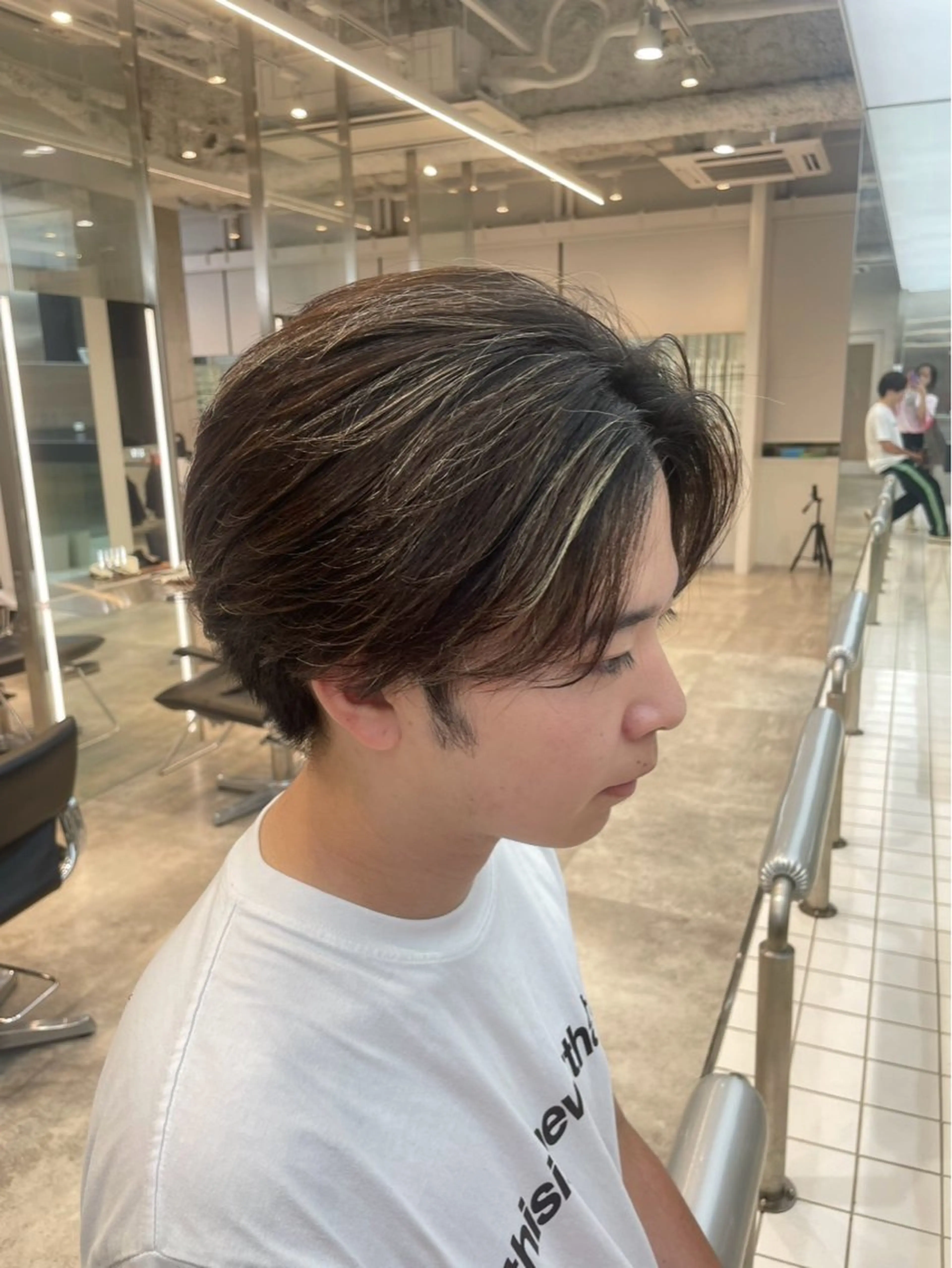 ショート パーマ 縮毛矯正 fifth 児玉達哉 当日予約🙆のヘアスタイル