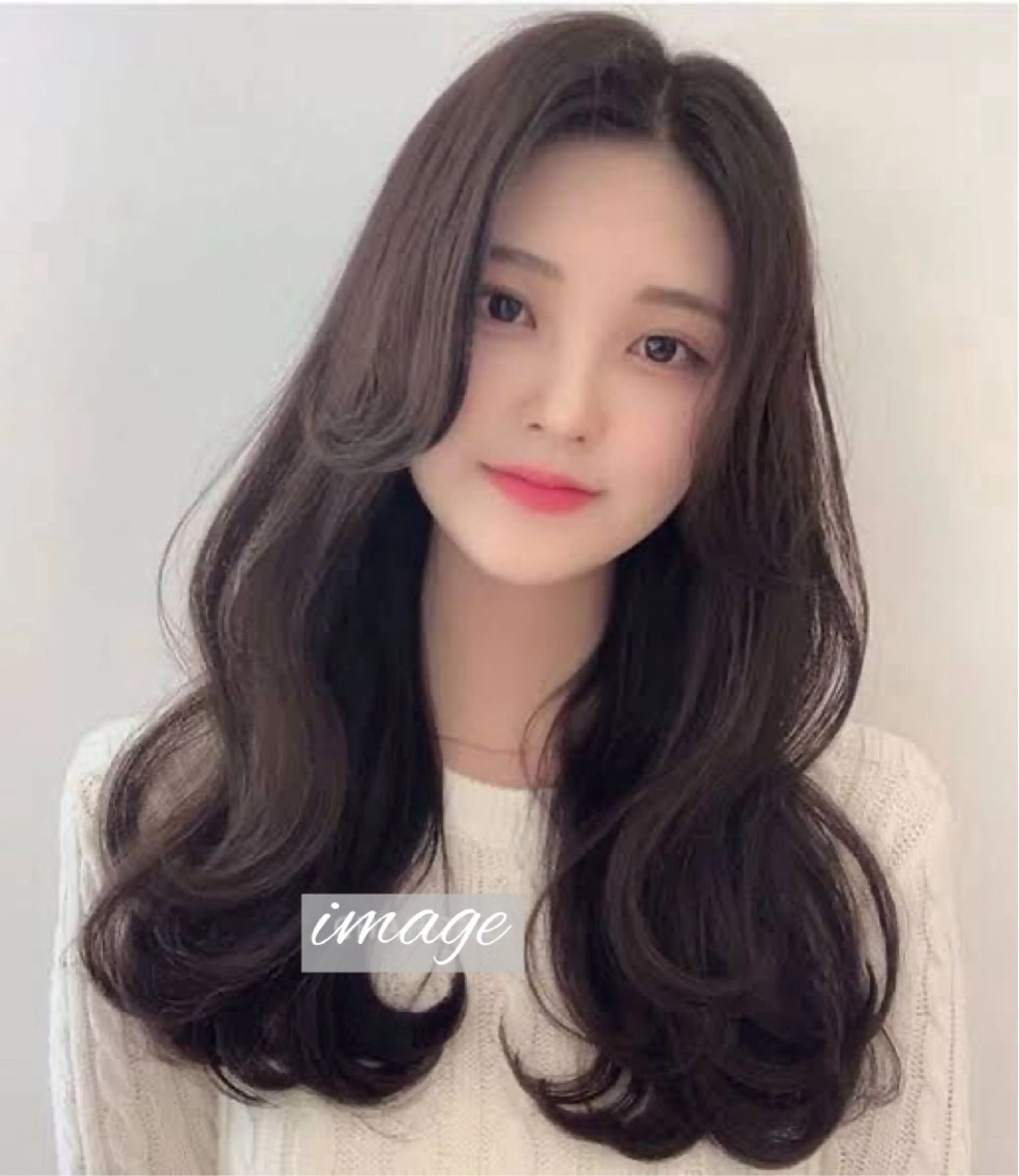 セミロング 髪質改善/shuki 韓国/代表取締役のヘアスタイル