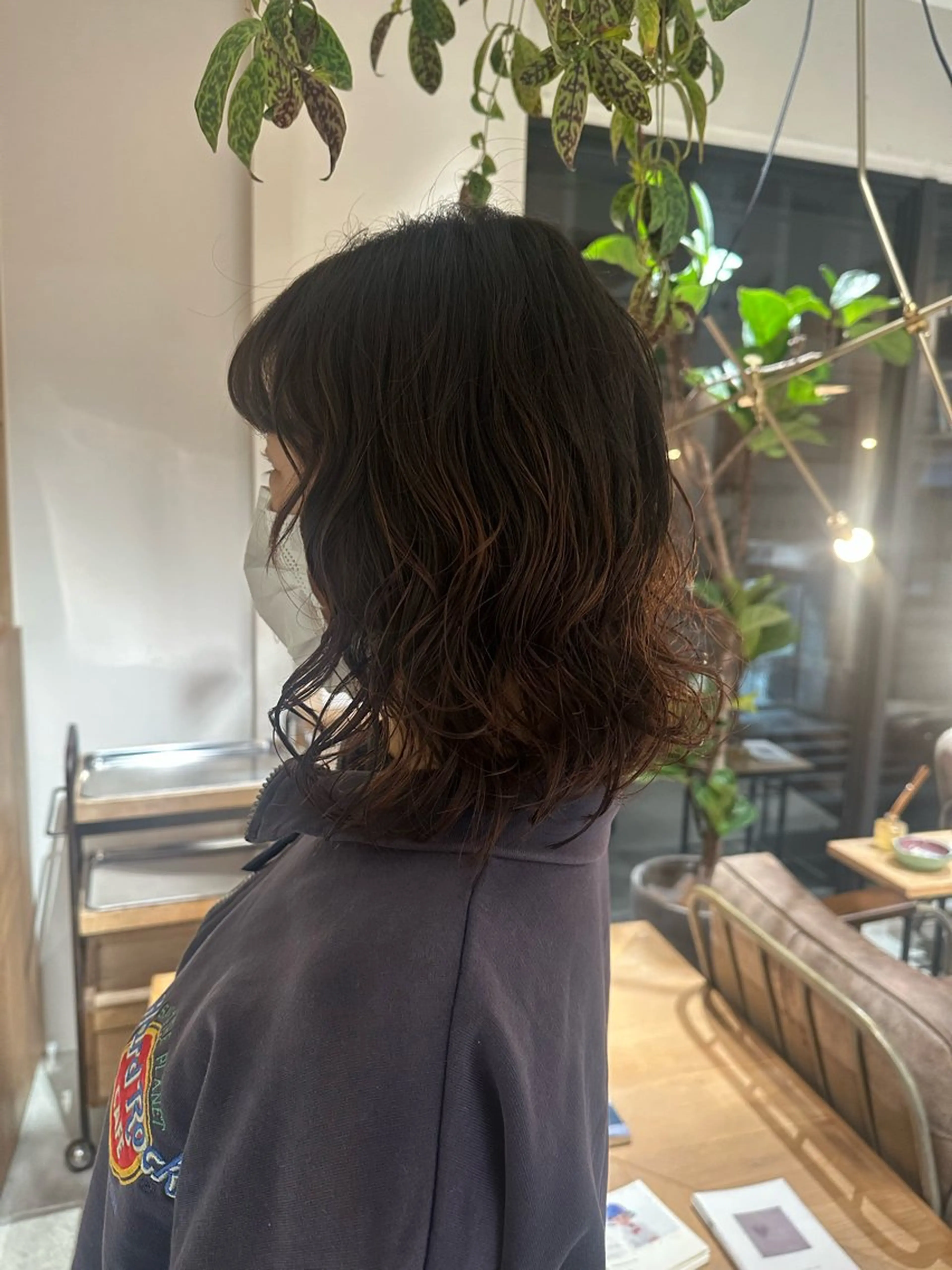 ミディアム パーマ ミディアムパーマ 優依 / Room烏丸のヘアスタイル