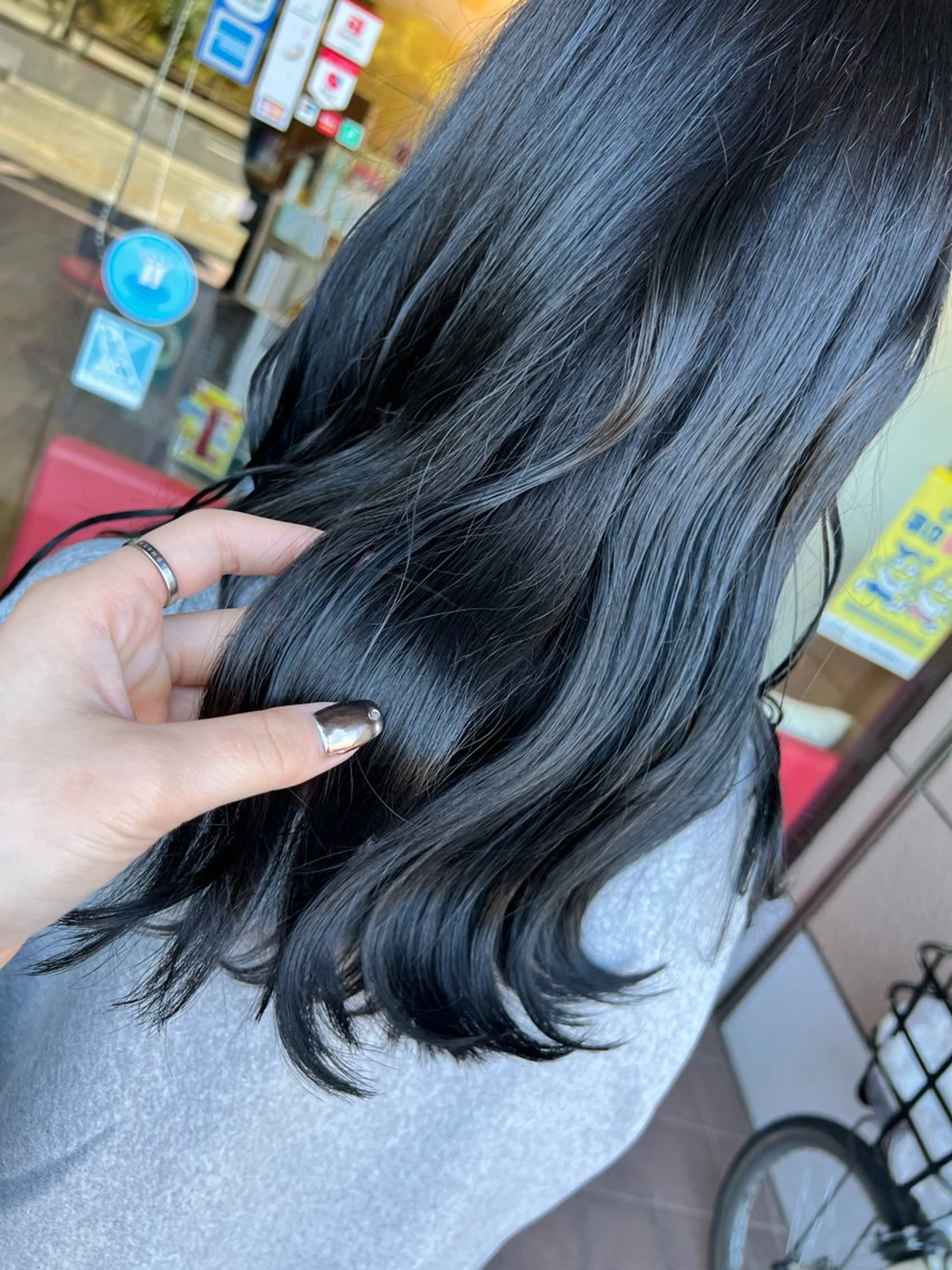 ミディアム カラー ヘアカラー モデル募集中 |野中 明音のヘアスタイル