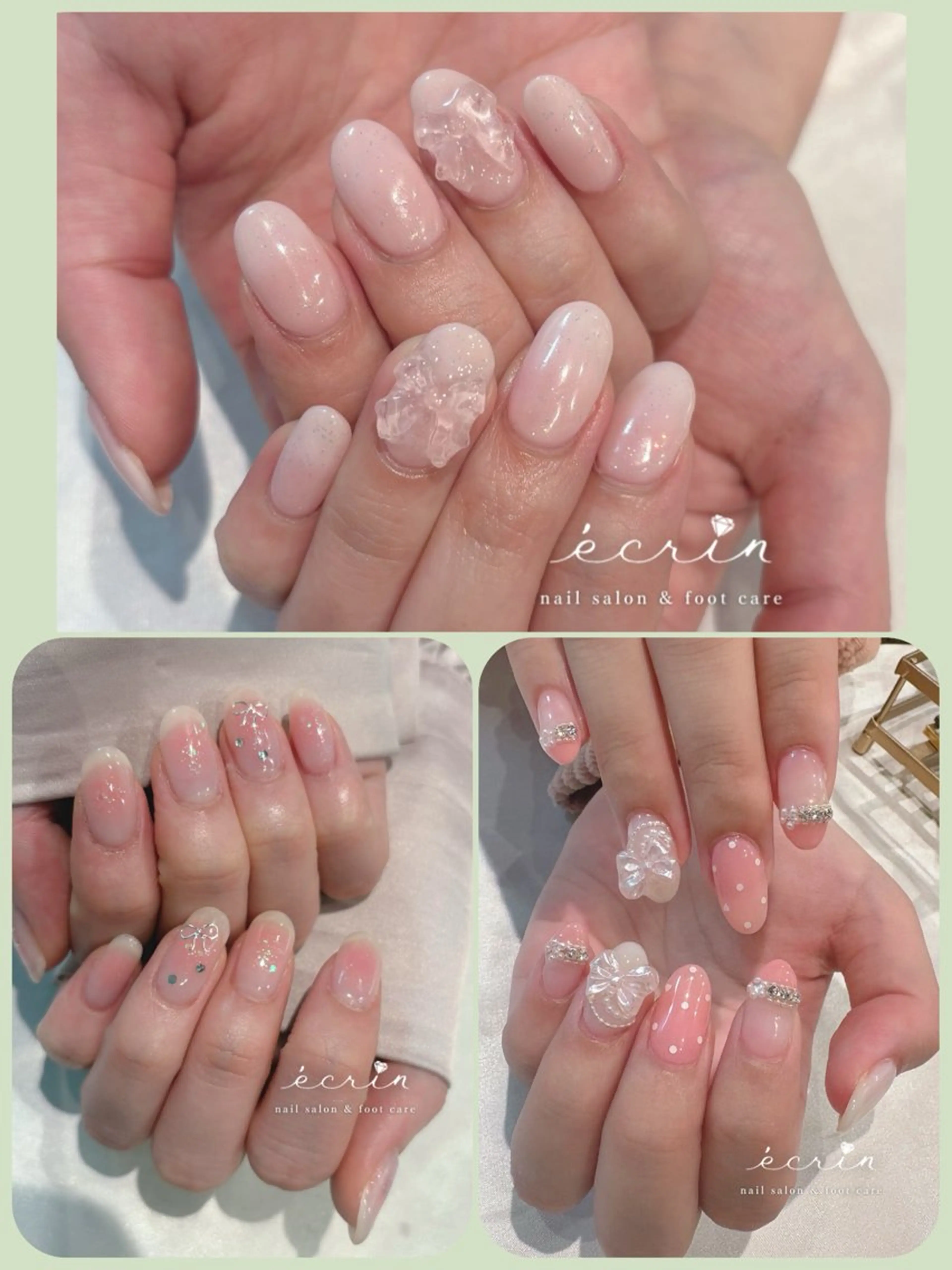 ネイル ecrin エクラン Haruka🌼のネイルデザイン