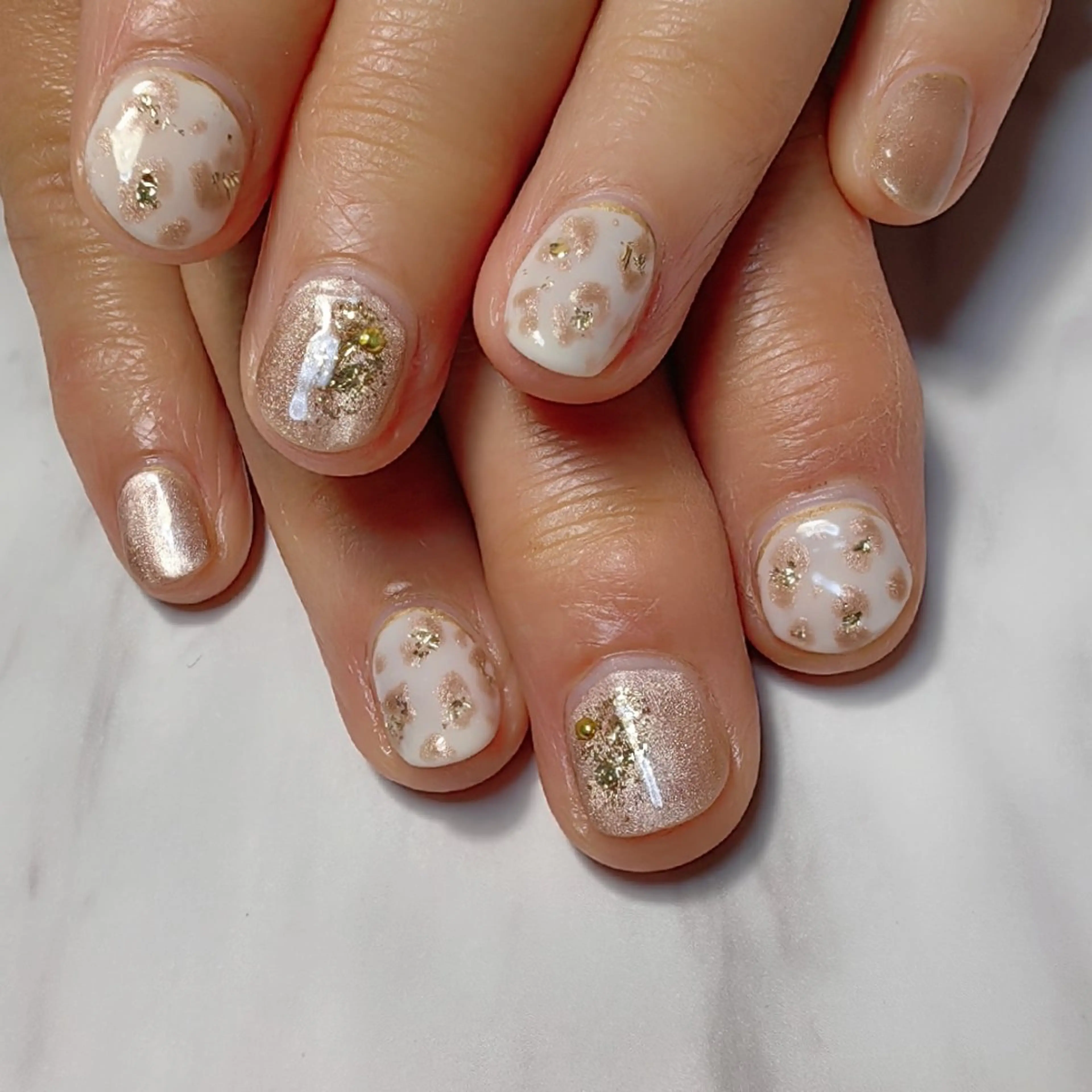 ネイル アニマル柄 ハンドネイル reve あやののネイルデザイン