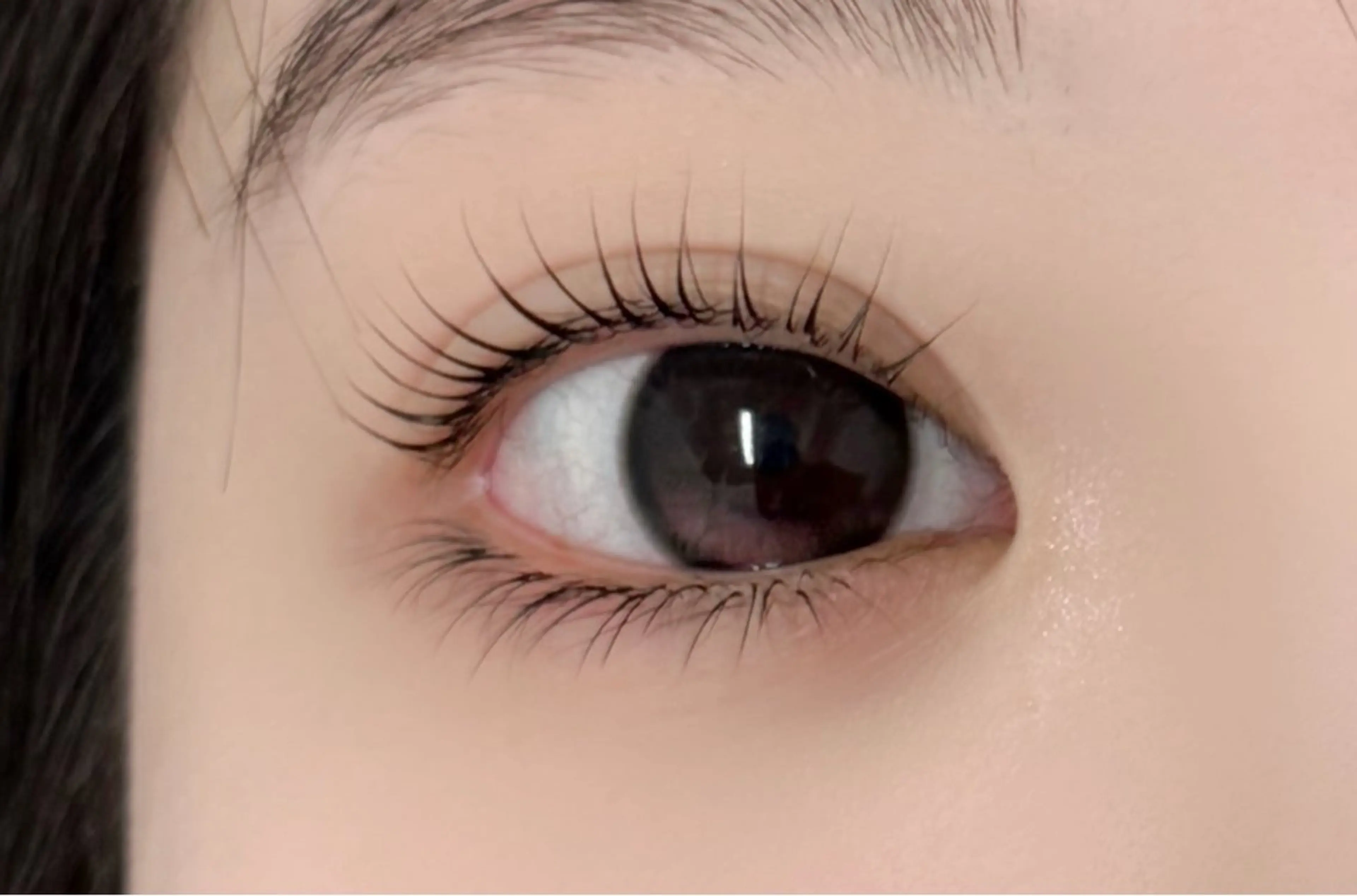 🪻[新規/エクステオフ無し] 上 パリジェンヌラッシュリフト x 下 LEDエクステ30本の写真