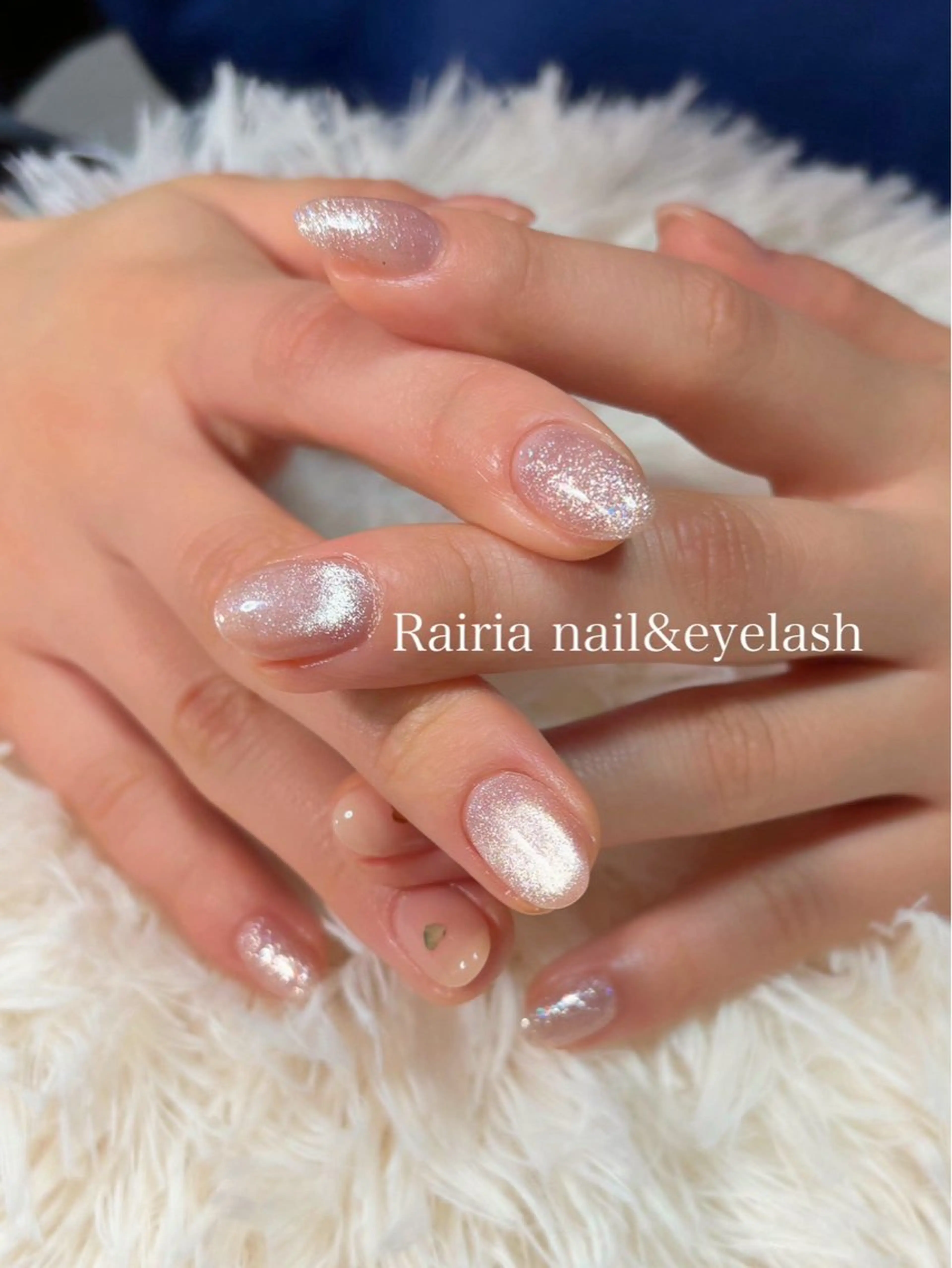 ネイル フットネイル ジェルネイル マグネットネイル オフィスネイル ワンカラーネイル NAILSALON CRISTA所属・🤍CRISTA yui🤍のネイルデザイン