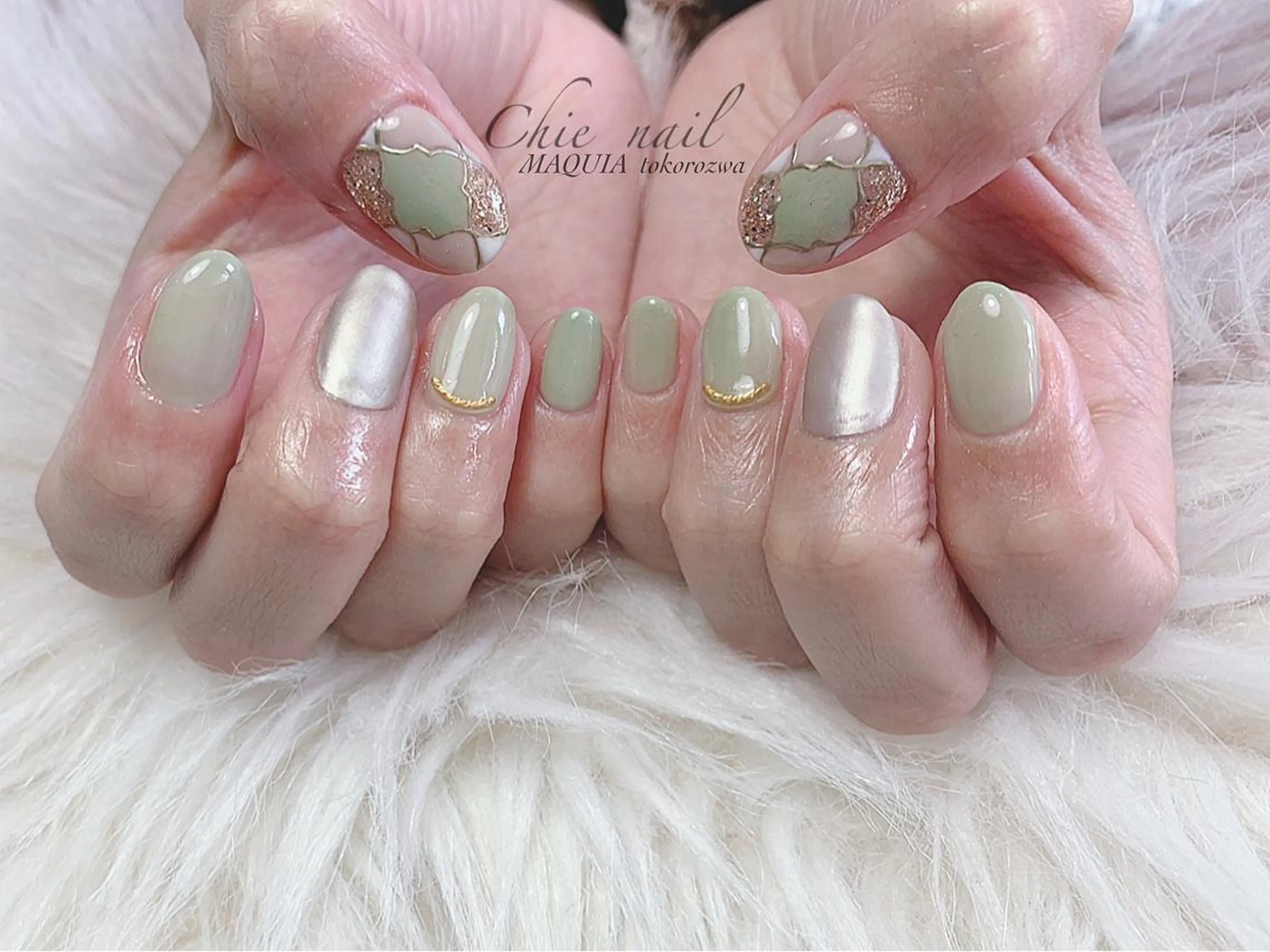 ネイル ハンドネイル 森ノ宮❤︎ chieのネイルデザイン