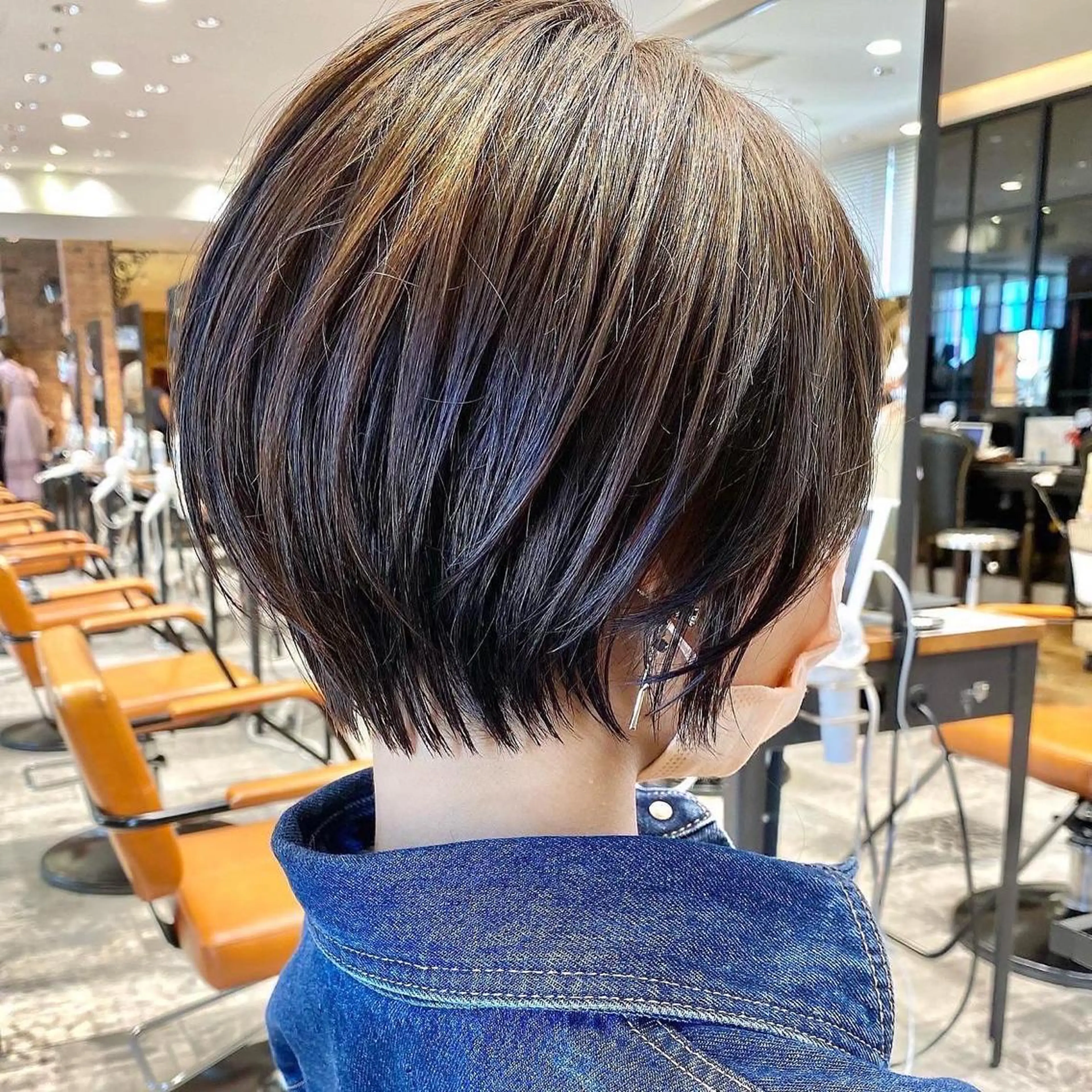 ショート ショートボブ ボブ ショートヘア On所属・新宿　ショート・ボブ カットモデル募集のヘアスタイル