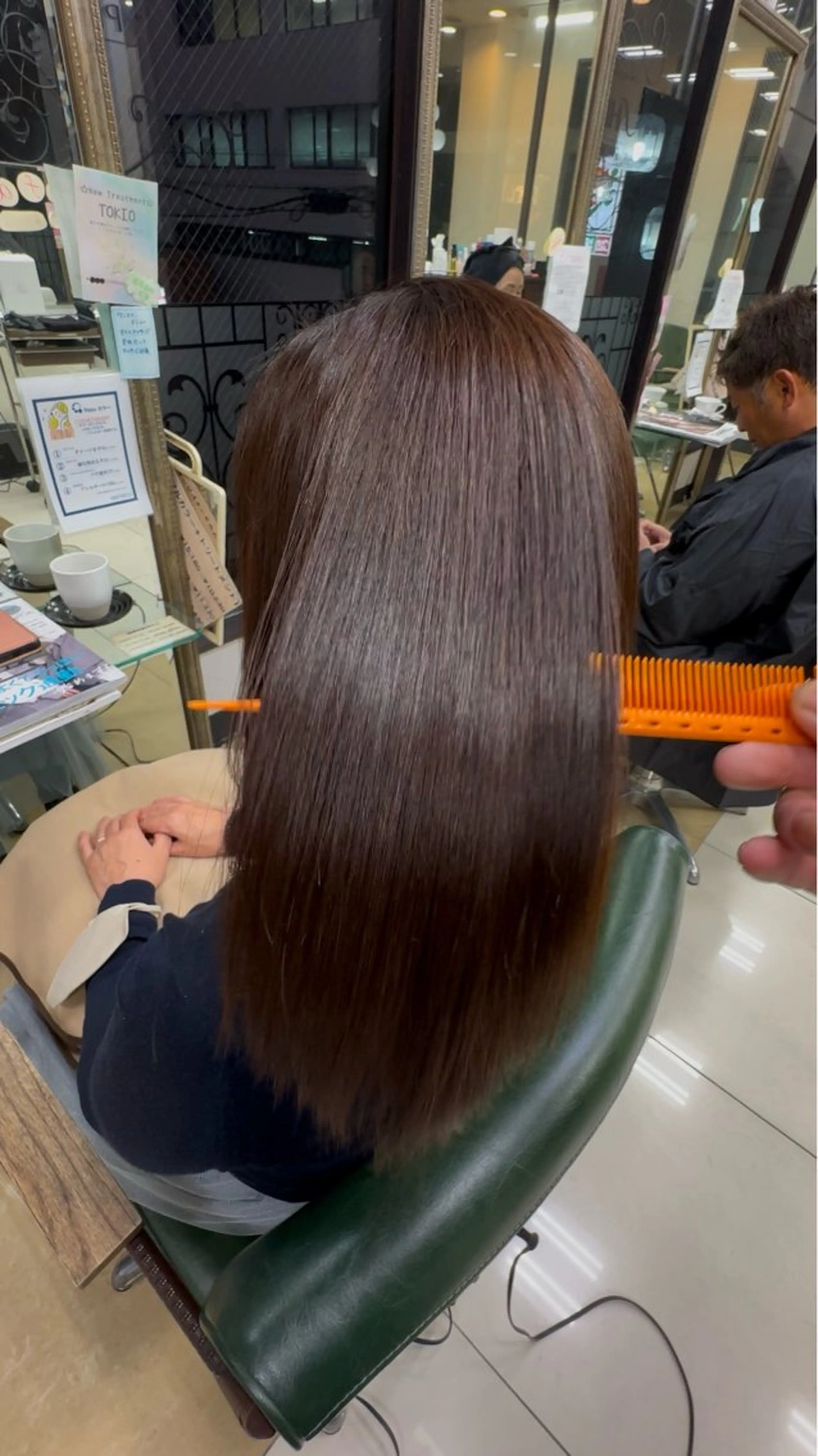 ロング カット ヘアカラー トリートメント 髪質改善特化✨ ingrove 成田のヘアスタイル