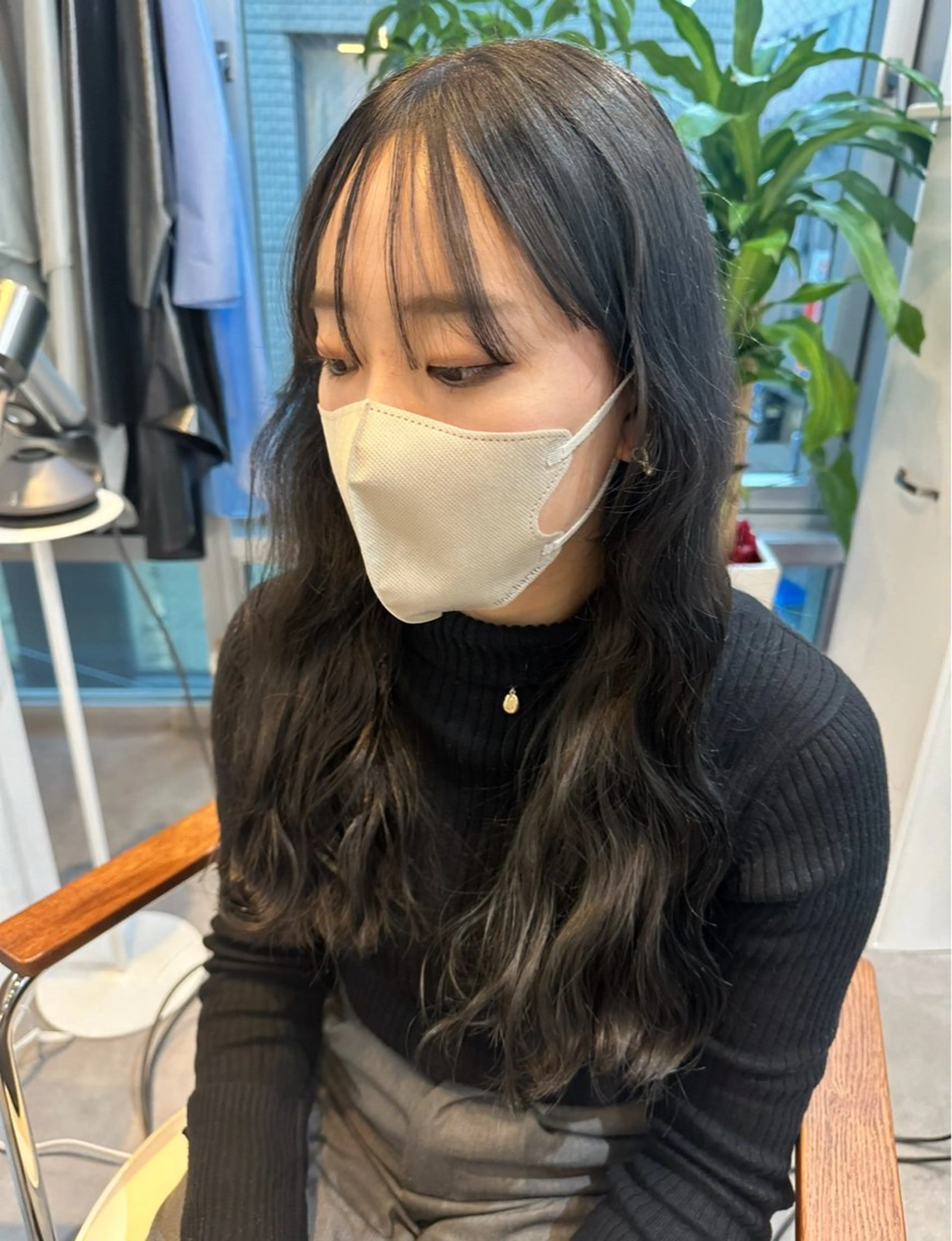 ロング オノ アイラのヘアスタイル