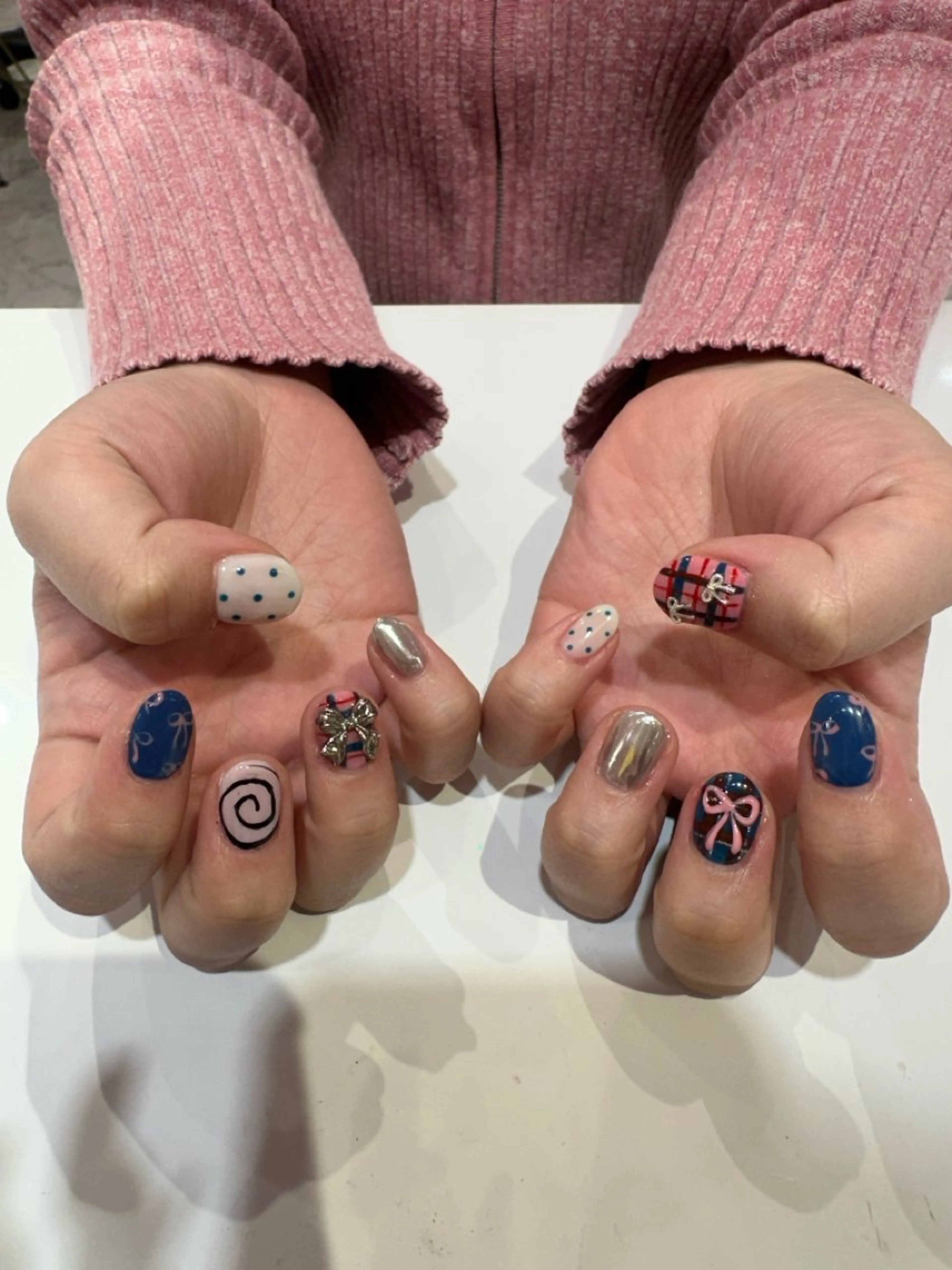 ネイル ハンドネイル SHELLNAIL 後藤のネイルデザイン