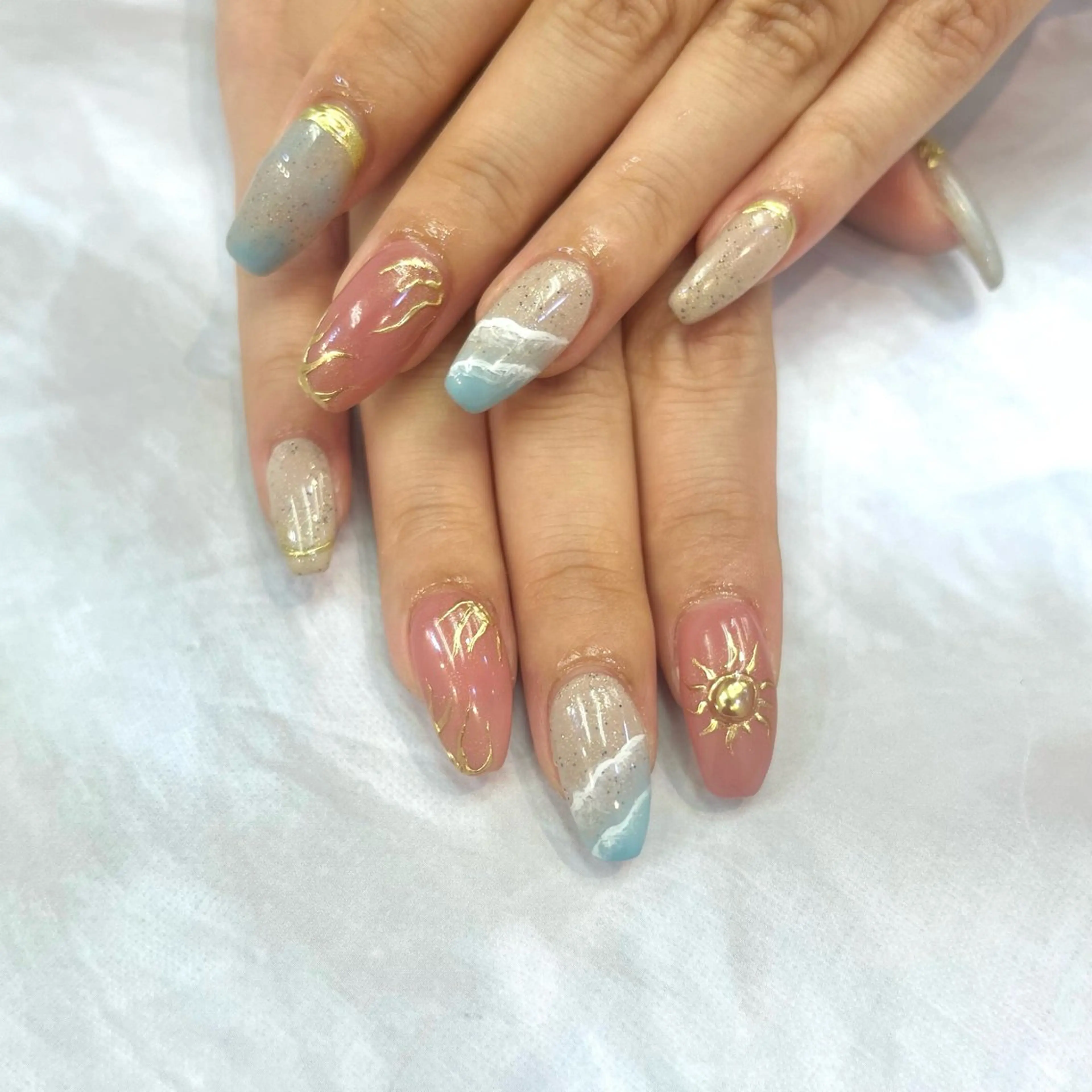 ネイル ハンドネイル ハンドケア ✩UMEHARA✩ ネイル/マツパのネイルデザイン