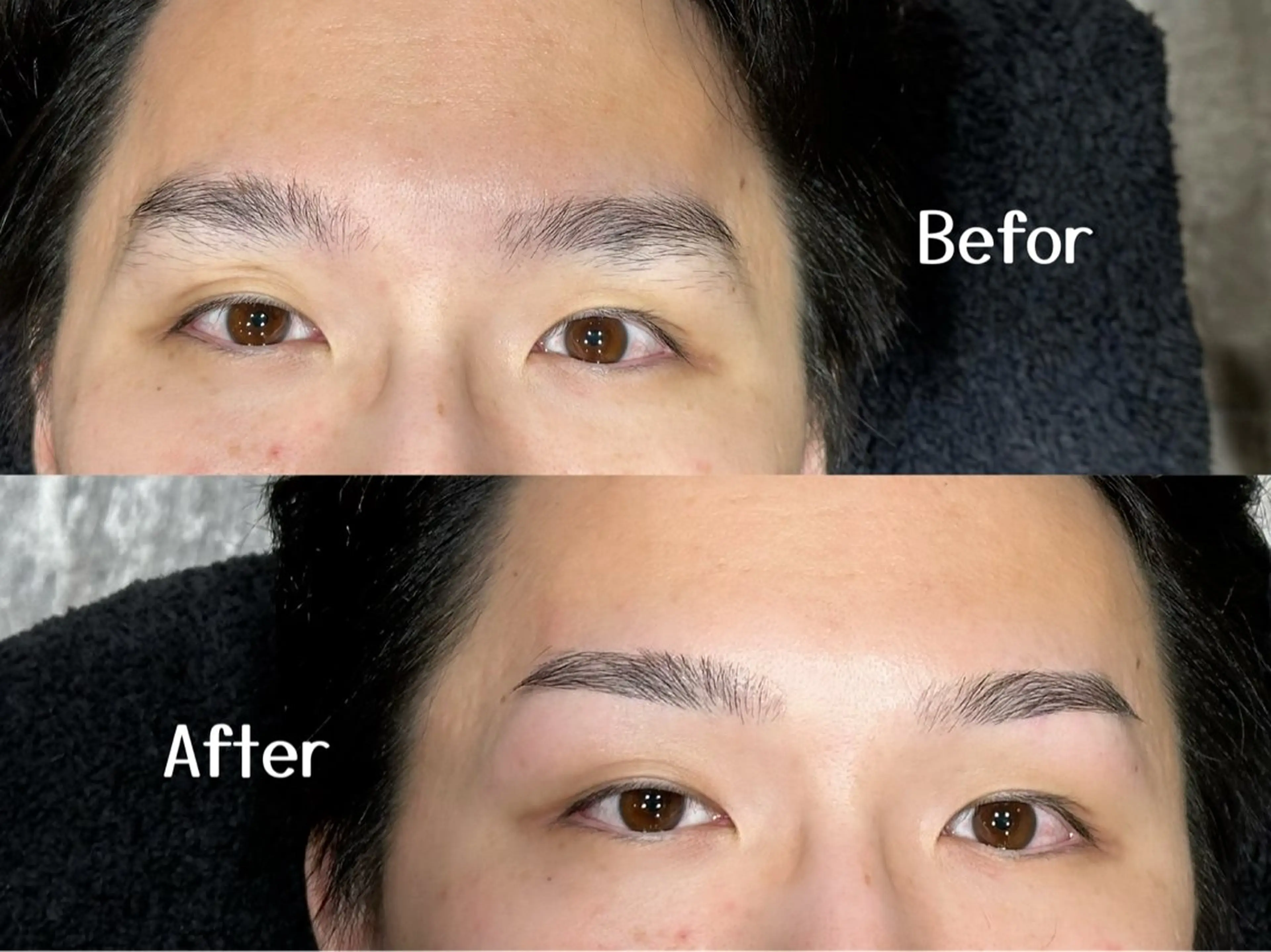 メンズ アイブロウ メンズアイブロウ メンズカット×眉毛 デザイナー⚘Nanaの眉毛・アイブロウイメージ