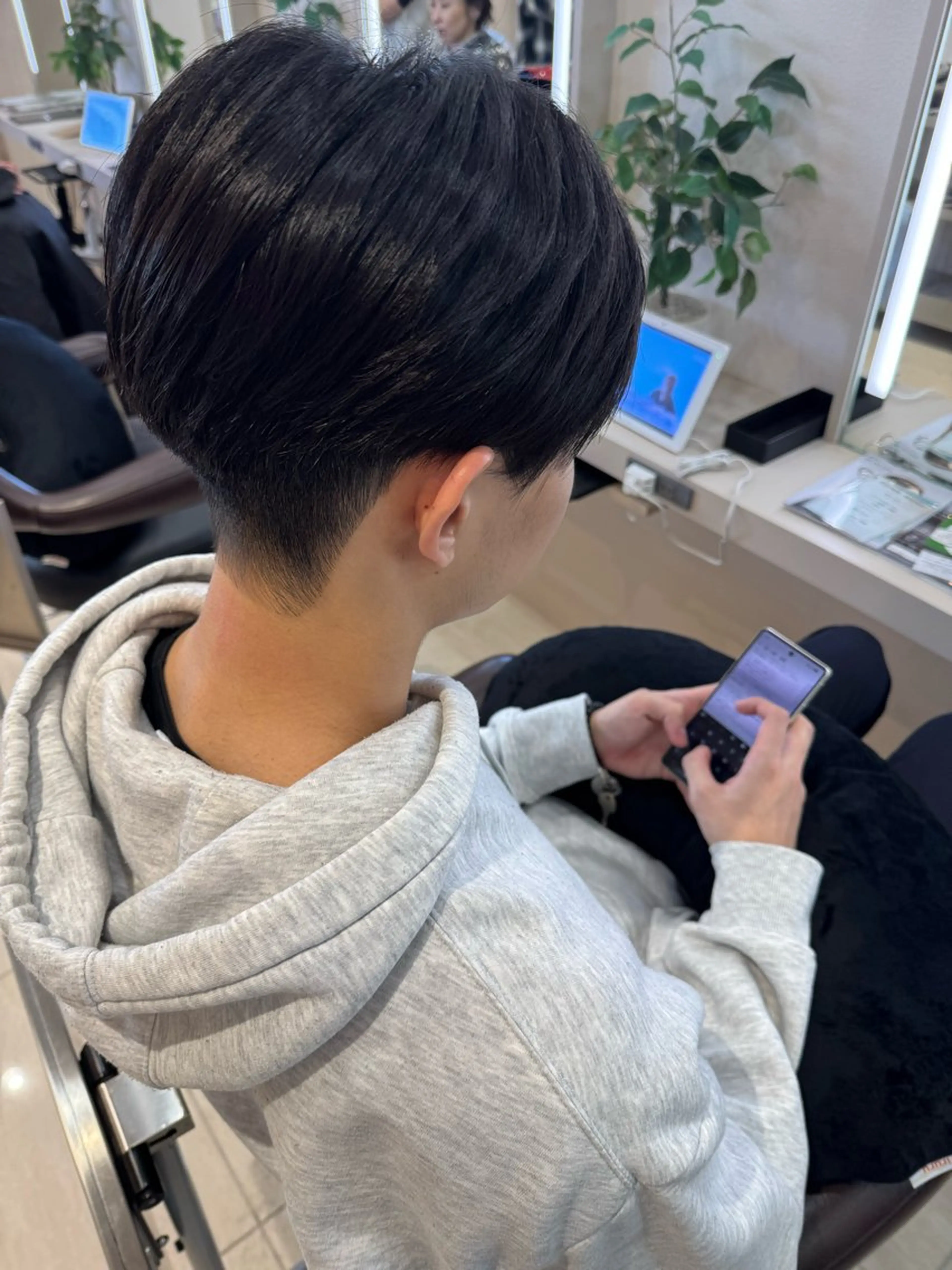 ショート メンズ カット パーマ/ハイトーン /吉田眞のヘアスタイル