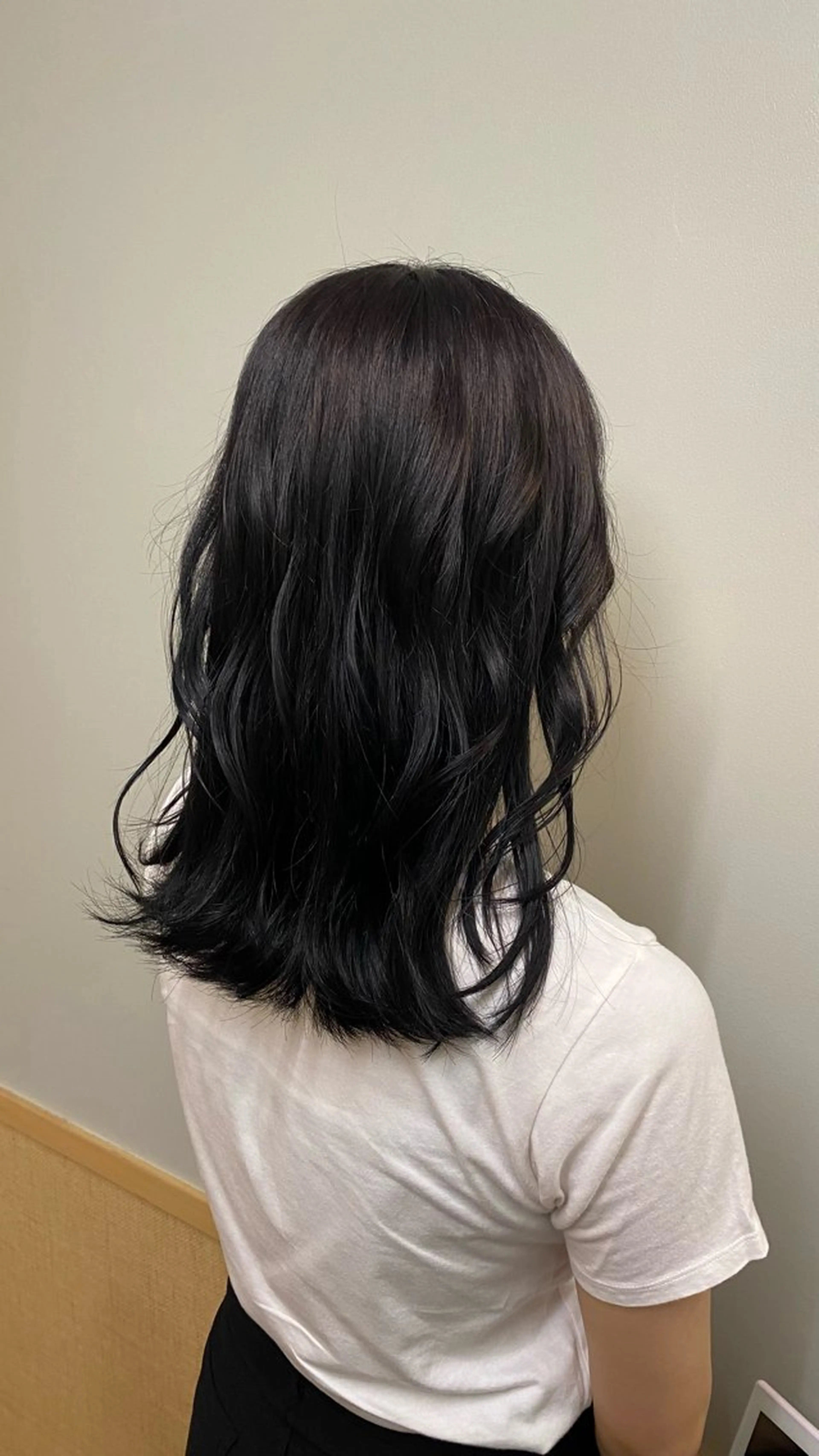 ミディアム ツヤ感/透明感カラー /蟹江/harunaのヘアスタイル