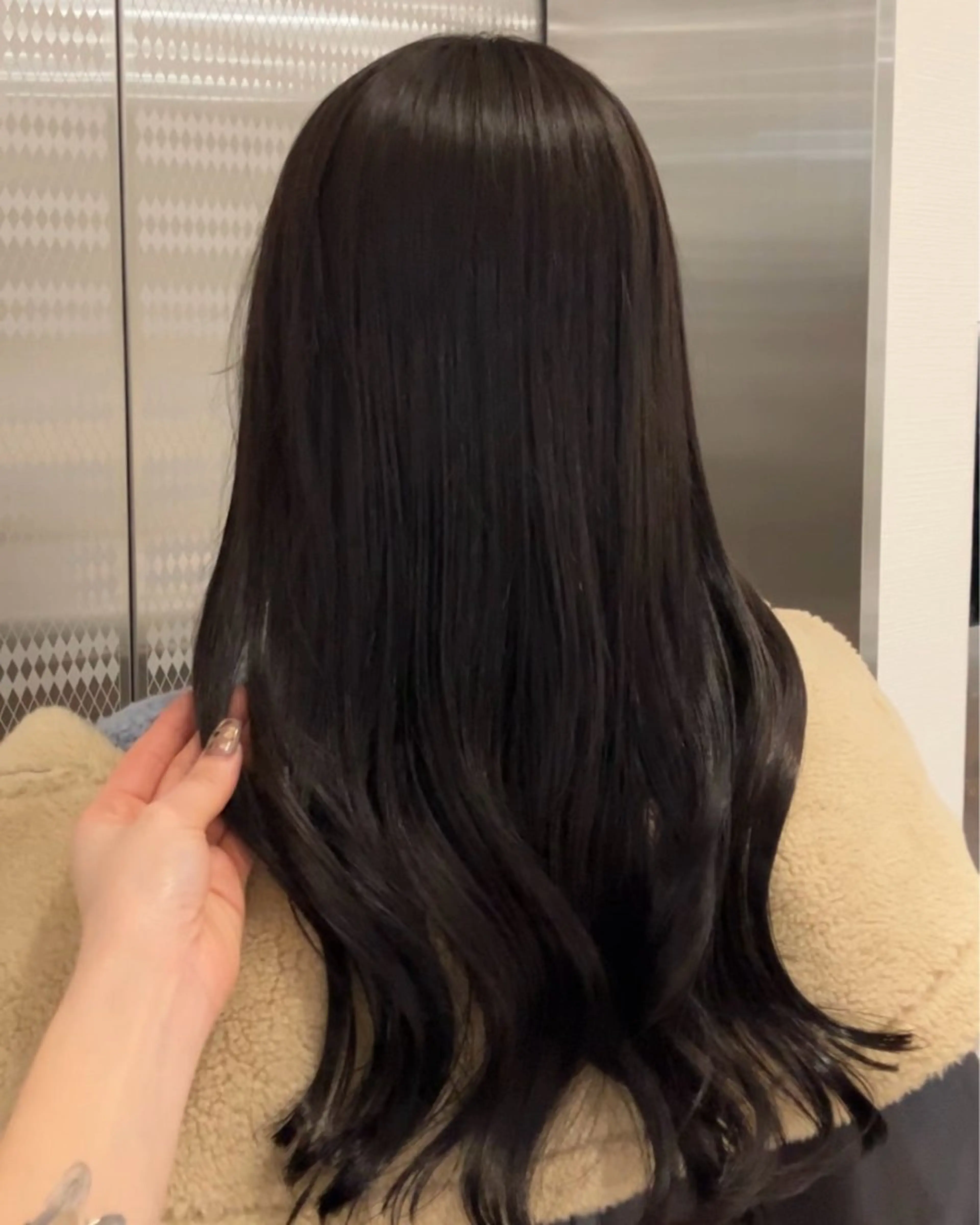 ロング カラー 透明感カラー カット ヘアカラー トリートメント CHAINON×FeM#所属・名駅/sHiHo/透 明感カラー✨🎀/のヘアスタイル